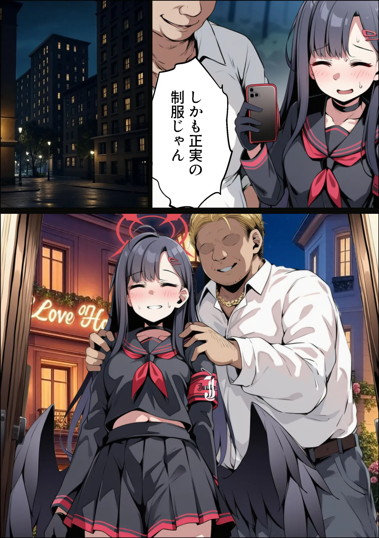 itikaNTR ～ seigi zitugen iinkai no saizyo ga papa katu ozisan ni neto ra reru hanasi～ page 5 full