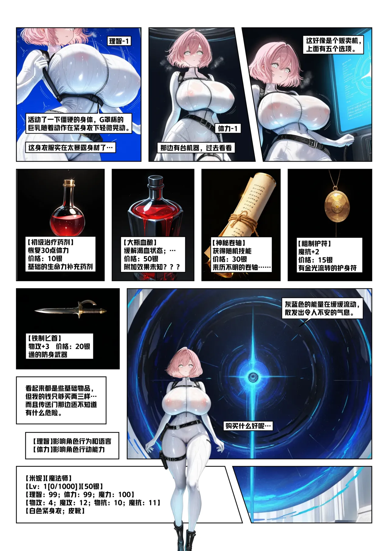 【破碎世界】米妮 - 理智？体力？魔力？ page 2 full