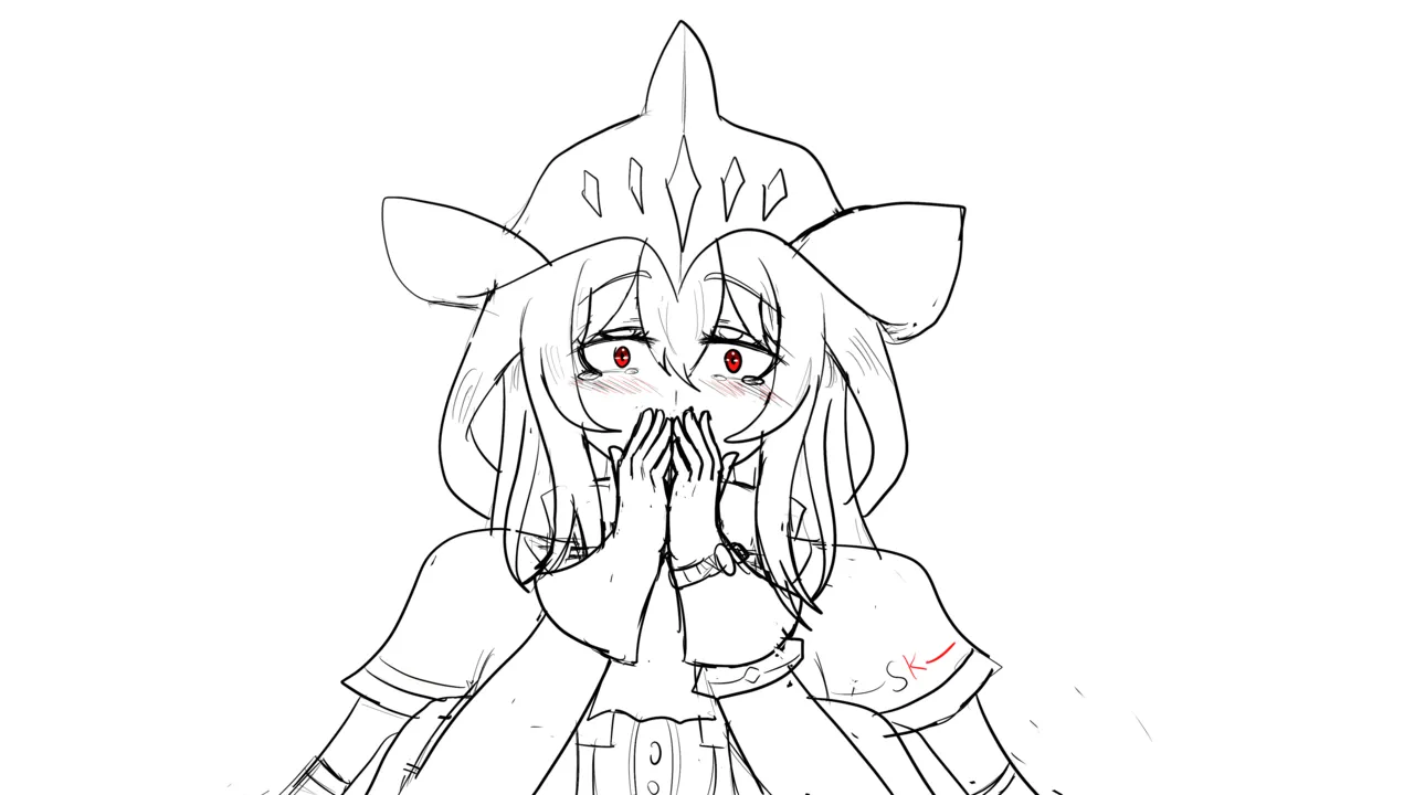 （明日方舟）（屑吉良著）爱如潮涌——斯卡蒂の生日纪念作 page 4 full