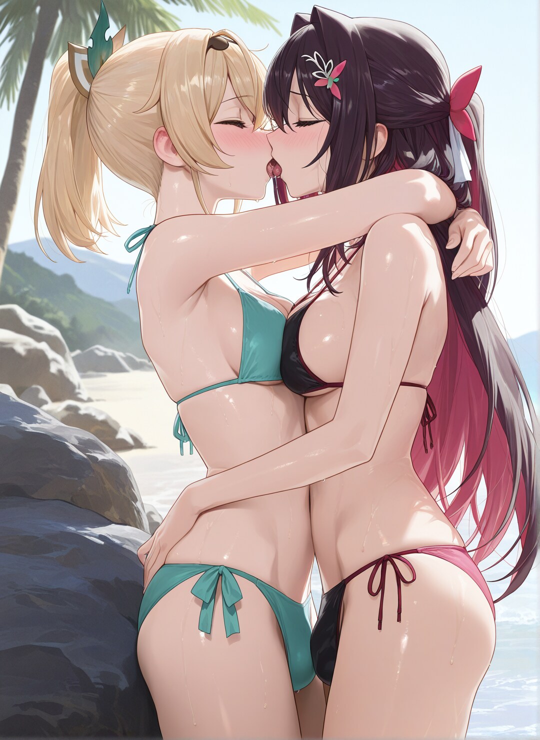 2025-11-02 AZKi x Iroha RAMETAKI (PATREON) [AI Generated] Hentai - Raw  121