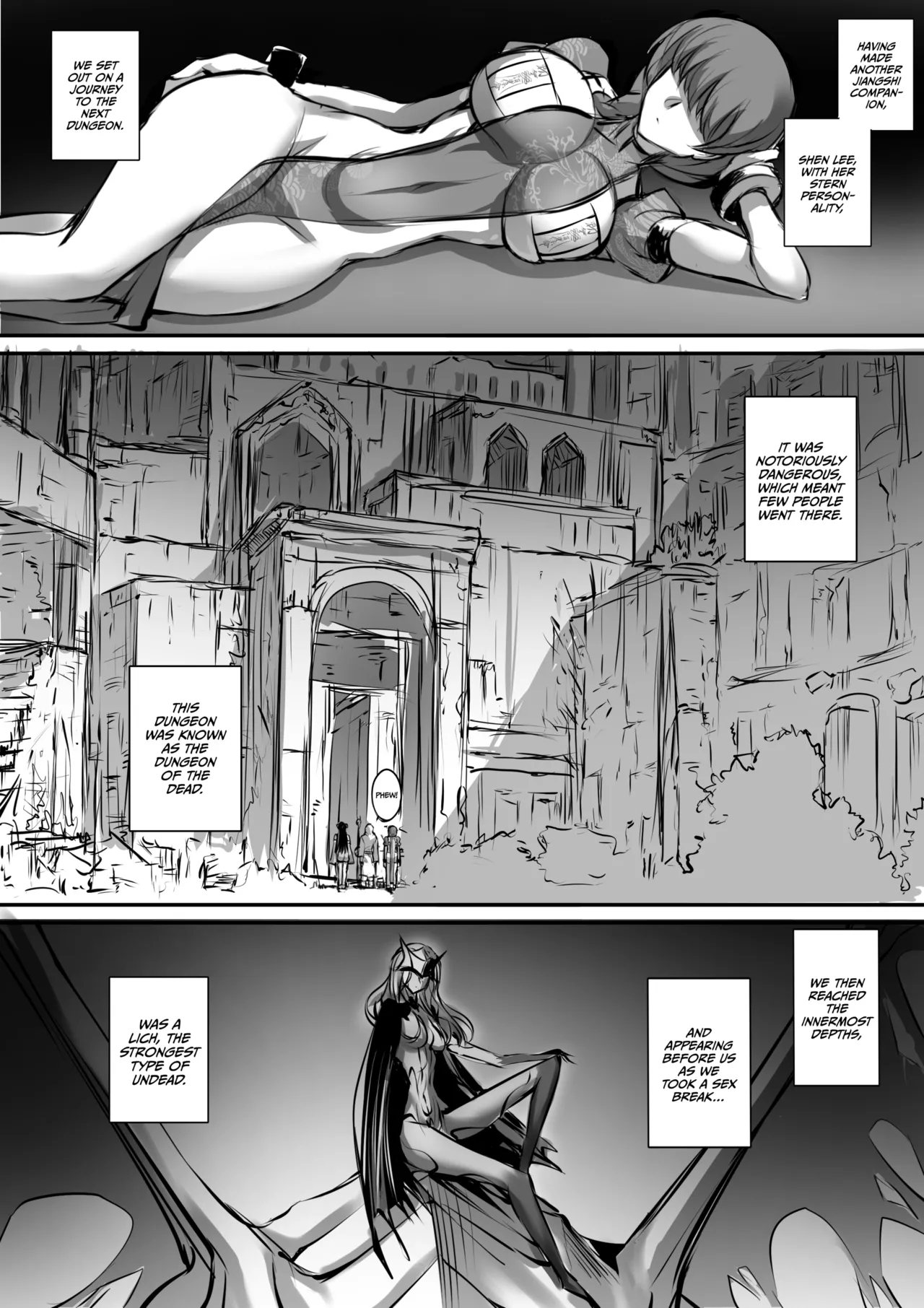 Is It Wrong To Pick Up A Jiangshi In A Dungeon? 3 page 2 full