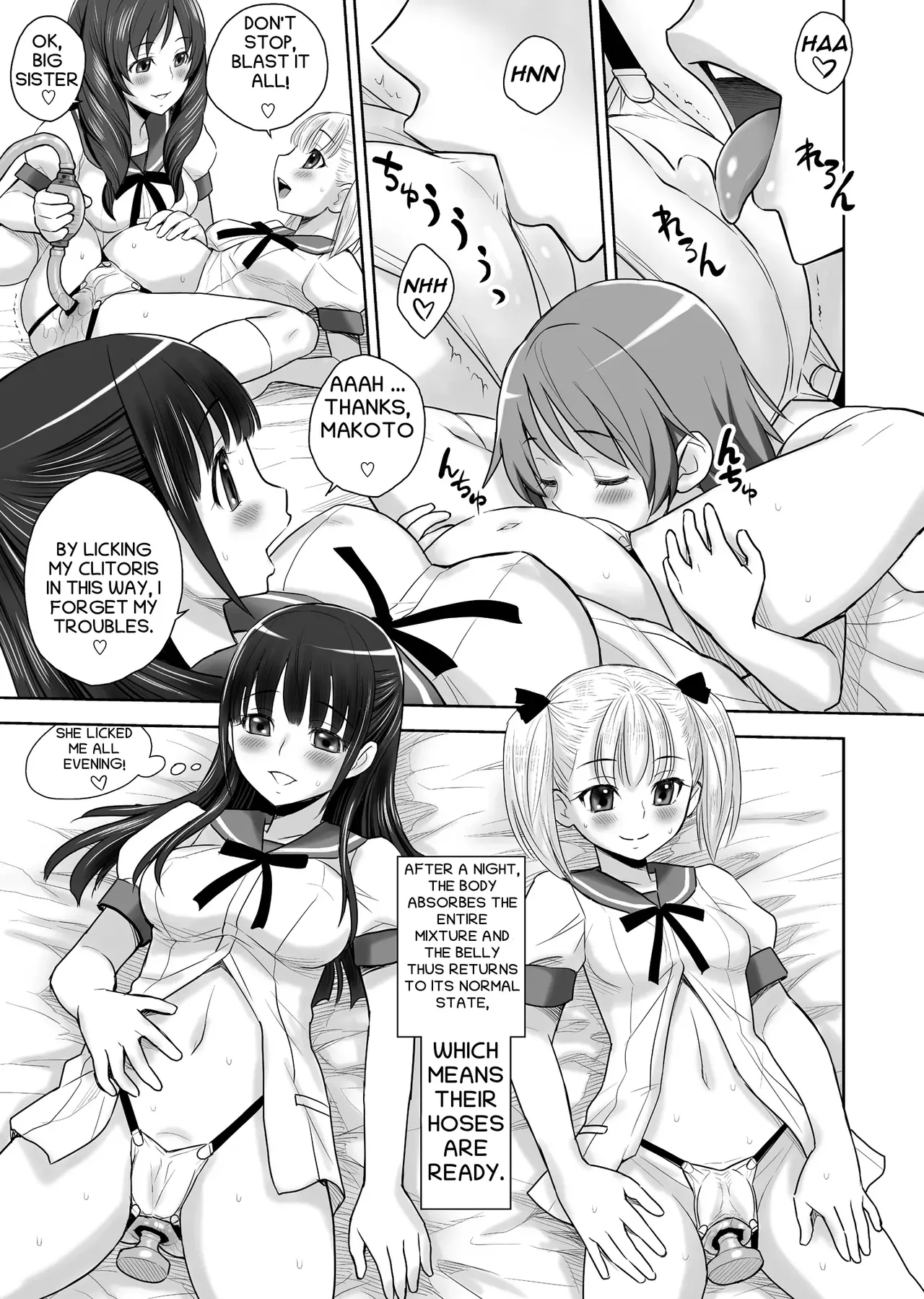 SCAT SISTERS MARIAGE page 8 full