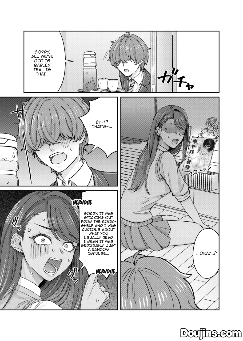 Kuro Gyaru Osananajimi to Himitsu no Benkyou Shichau Hanashi / Story About A Secret Study Session With My Black Gyaru Childhood Friend page 8 full
