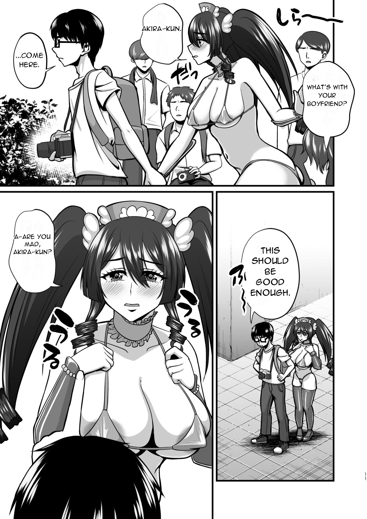 InCha Otaku Cameko no Mama wa Dosukebe Senzoku Doinran Cosplayer 2  - page 10 full