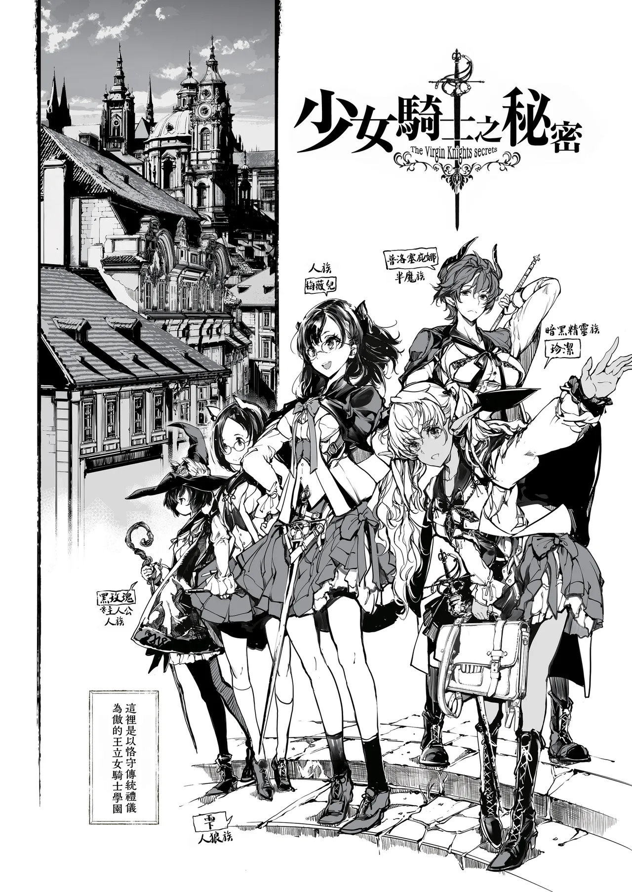 Otome Kishi no Himegoto | 少女騎士之秘密 page 3 full