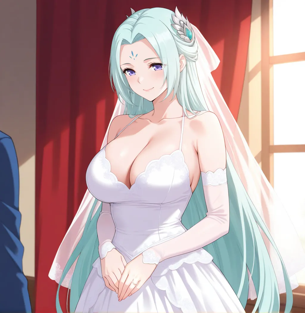 【ai generated】云韵 婚纱 page 1 full