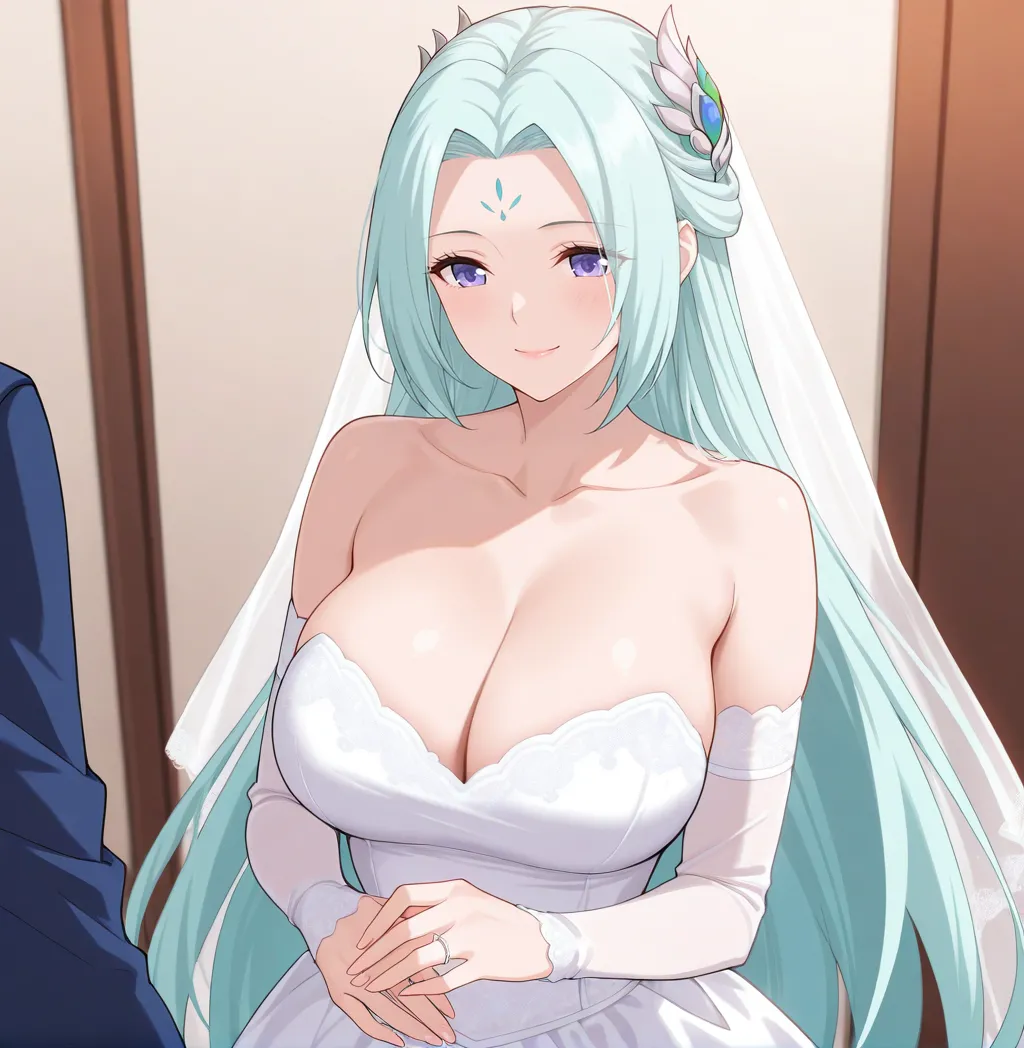 【ai generated】云韵 婚纱 page 2 full