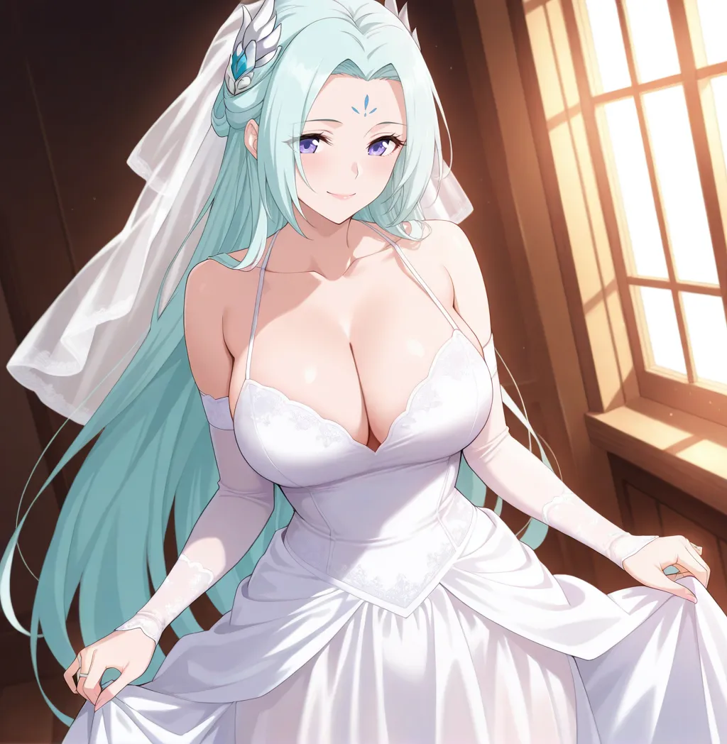 【ai generated】云韵 婚纱 page 4 full