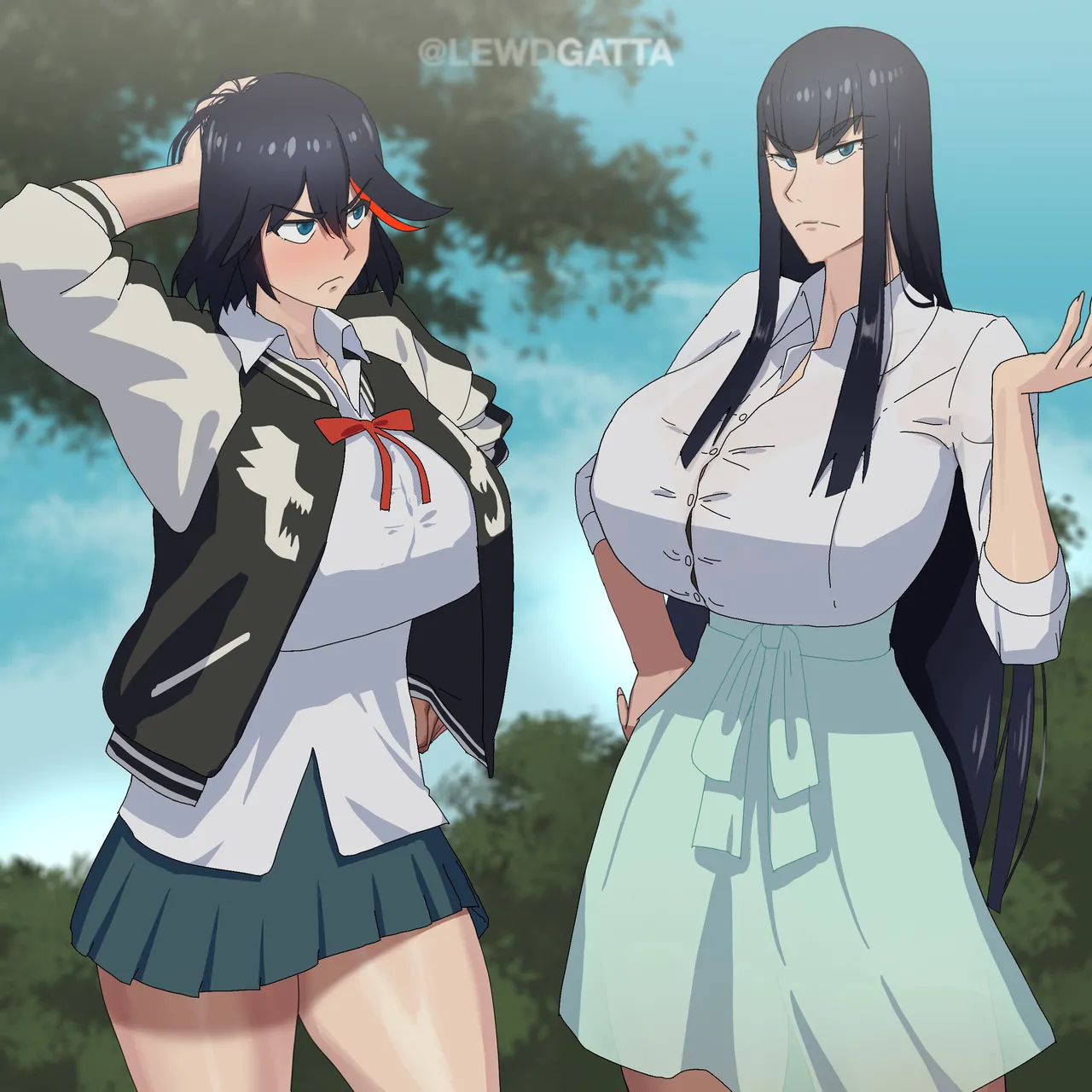 Kill La Kill Girls Whored Out page 1 full