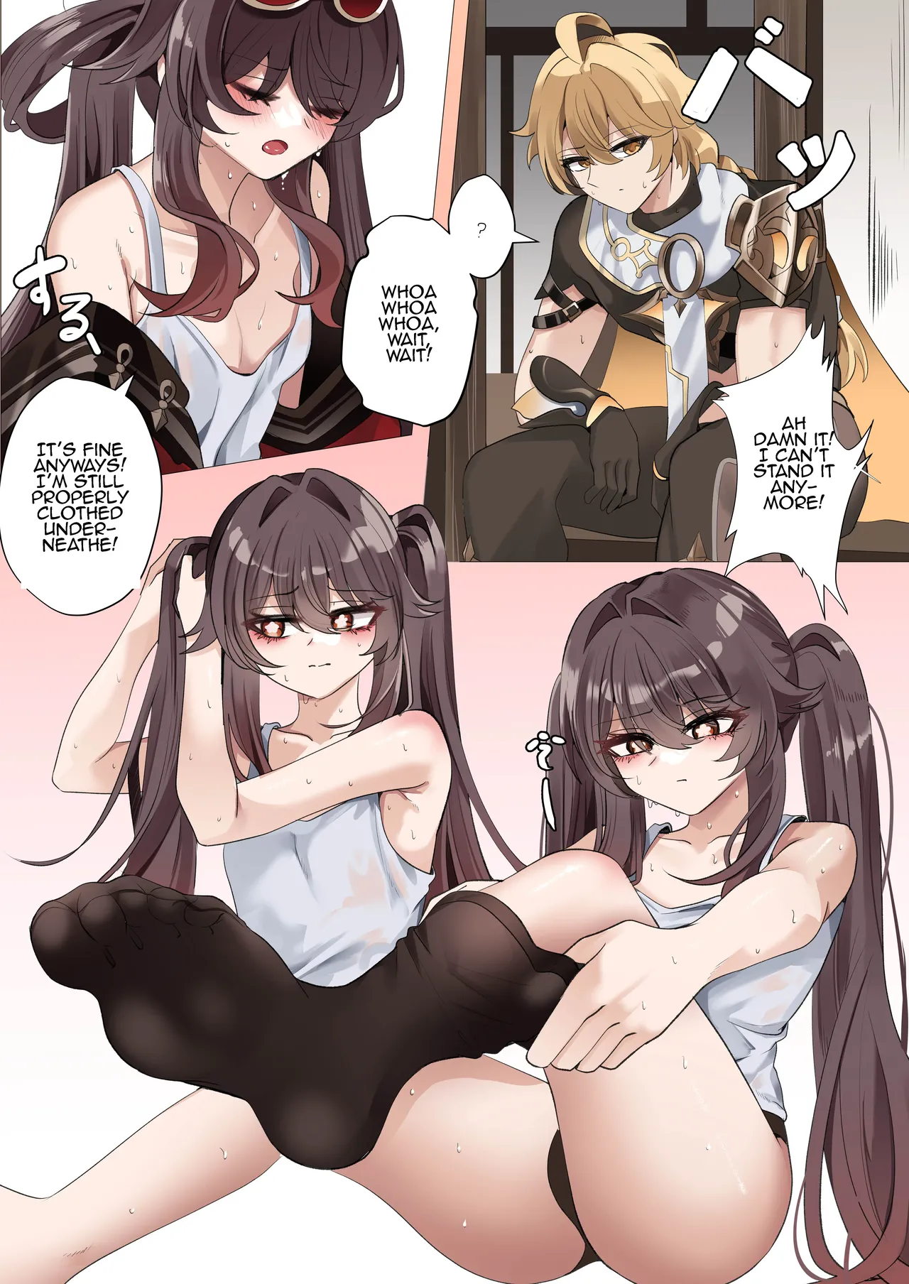 It's Because of the Heat. page 4 full