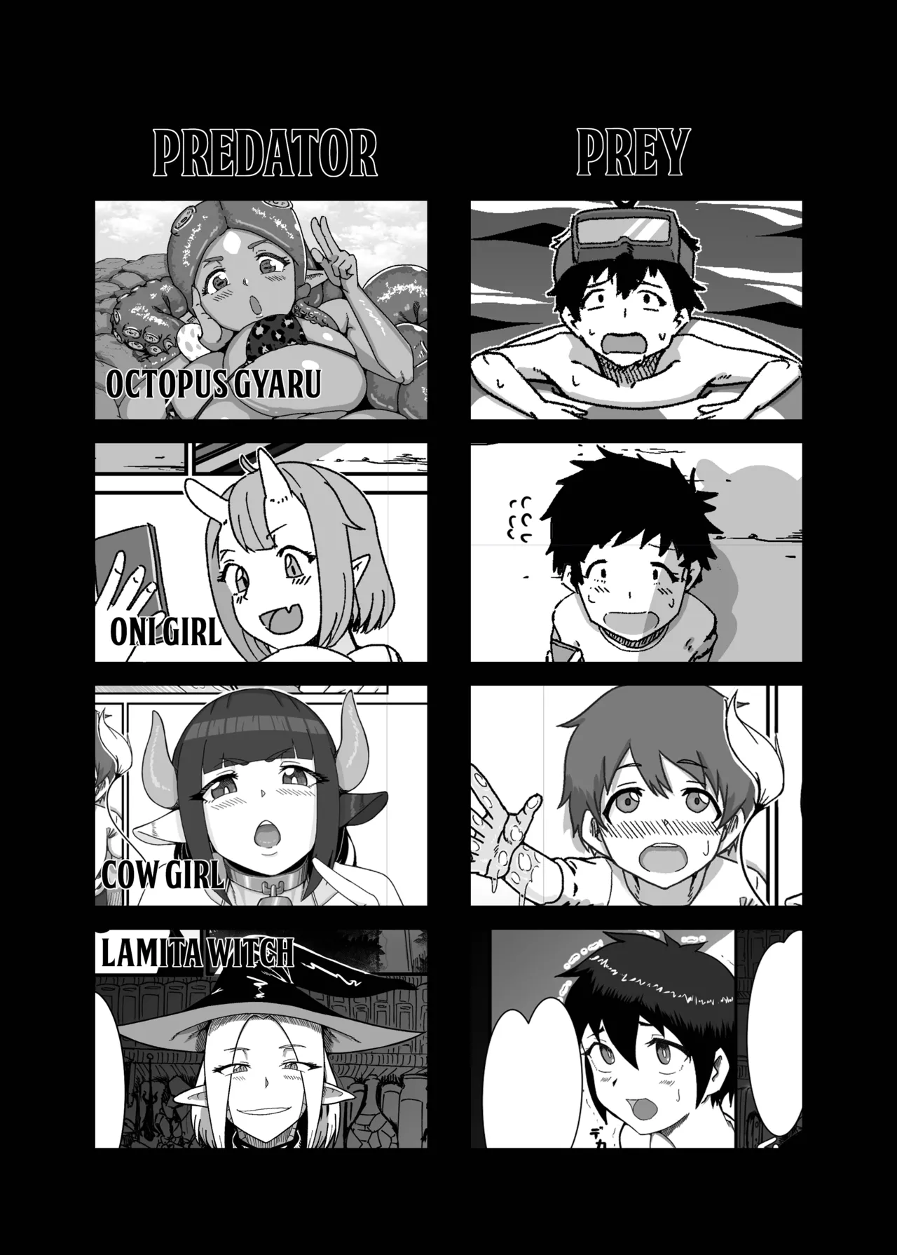 A Collection of Short Vore Stories About Giant Monster Onee-sans page 3 full