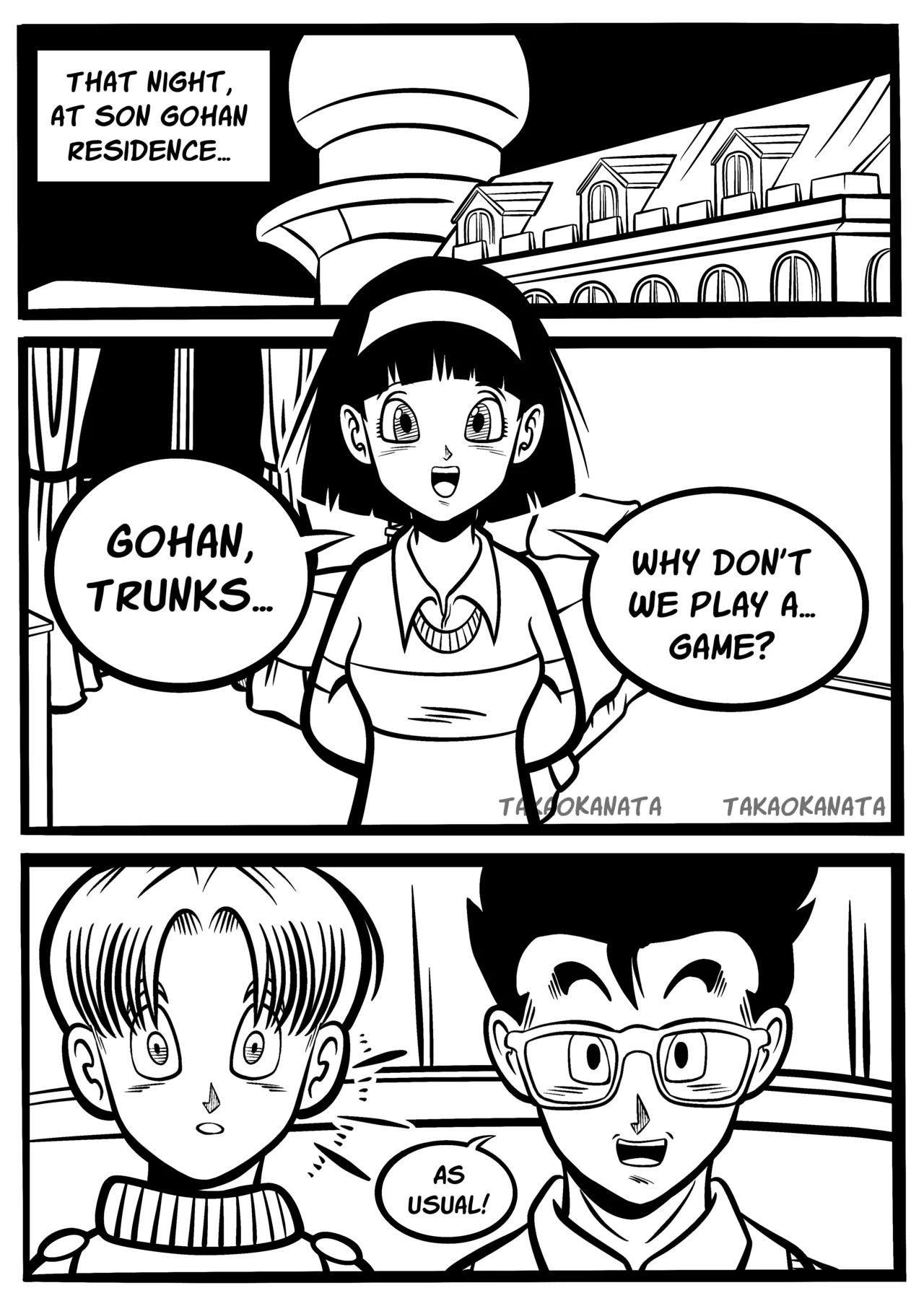 Night Game page 1 full