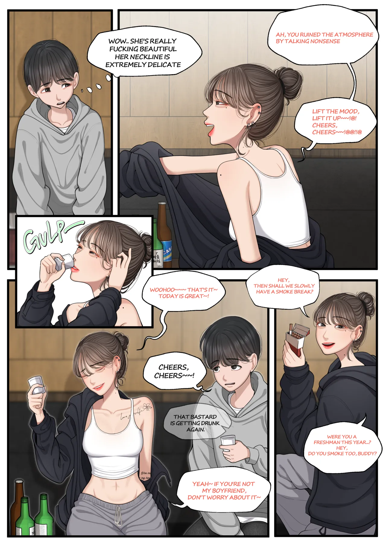 At a bar - Senior with a bad personality 1 & 2 page 2 full