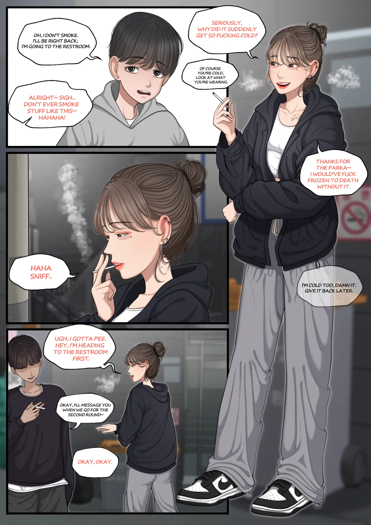 At a bar - Senior with a bad personality 1 & 2 page 3 full