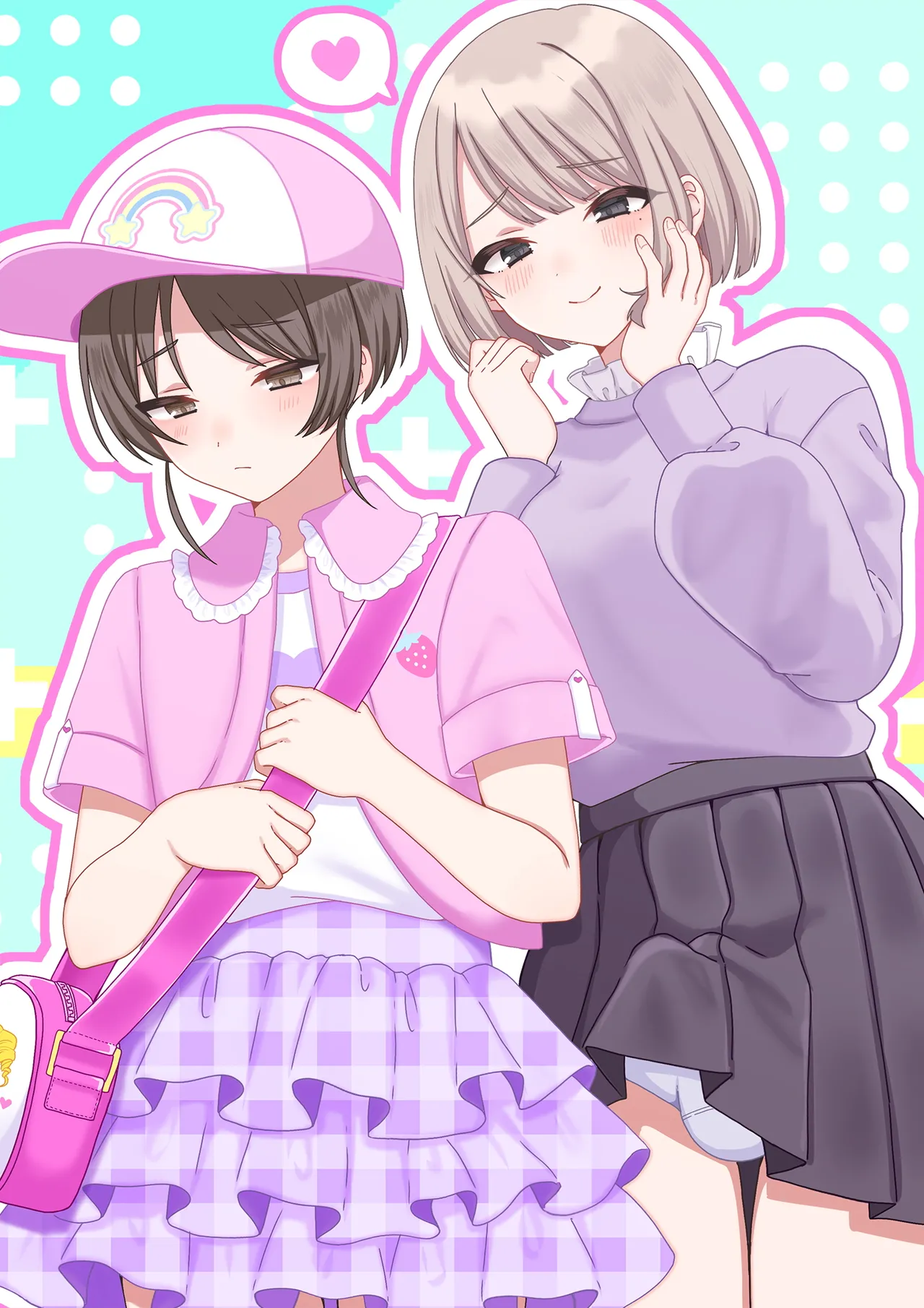 Toshishita Futanari Joshi ni Hazukashimerareru josou Danshi-tachi page 2 full