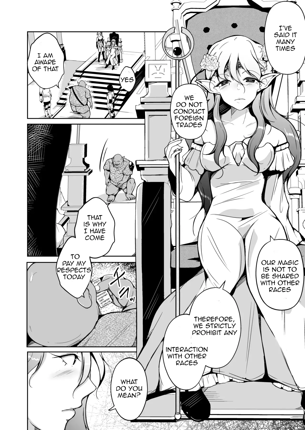 Koukan ~Elf no Oujo ni Natta Orc no Monogatari~ page 8 full