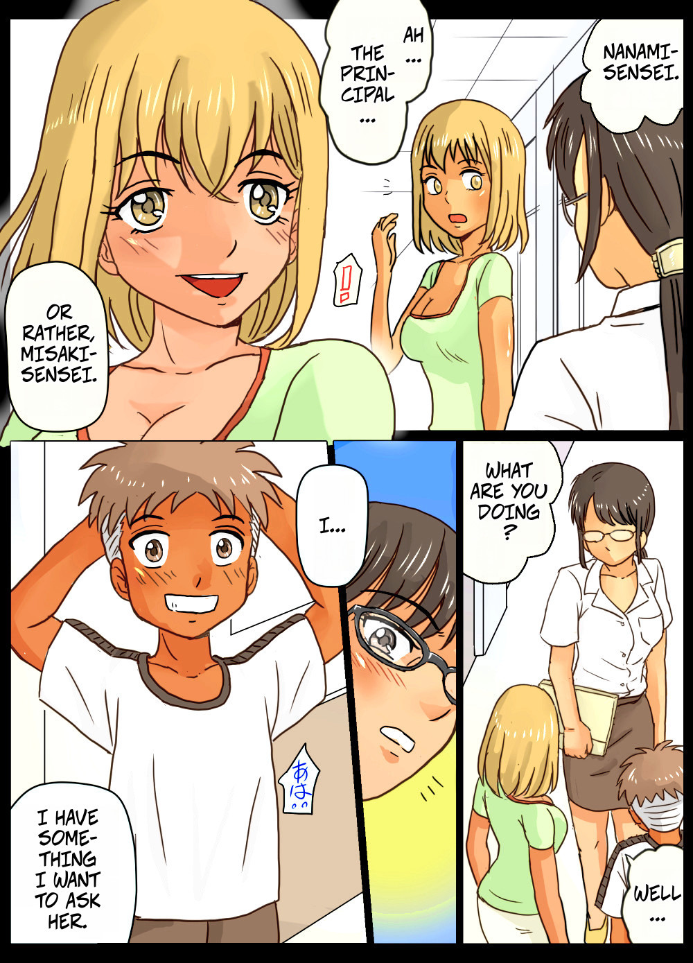 Even though I'm the Principal, I Had Sex With A Student And A Coworker - Gakunenshunin nagara Seito & Douryou to Ecchi Shite Shimatta Watashi page 4 full