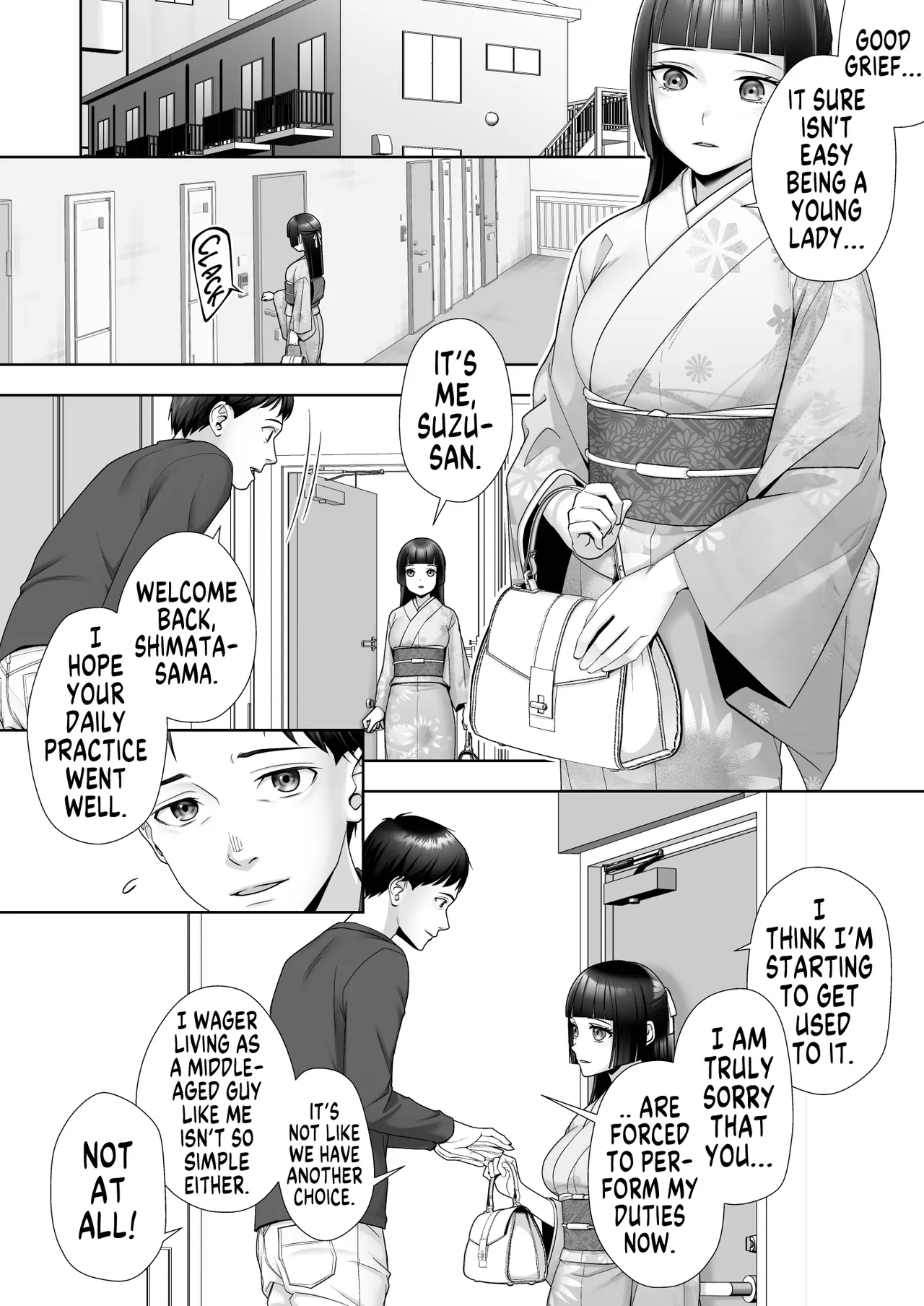 I Can't Believe this Pure, Traditionally Japanese Young Lady, whom I Switched Bodies With, has Succumbed to Male Lust page 6 full