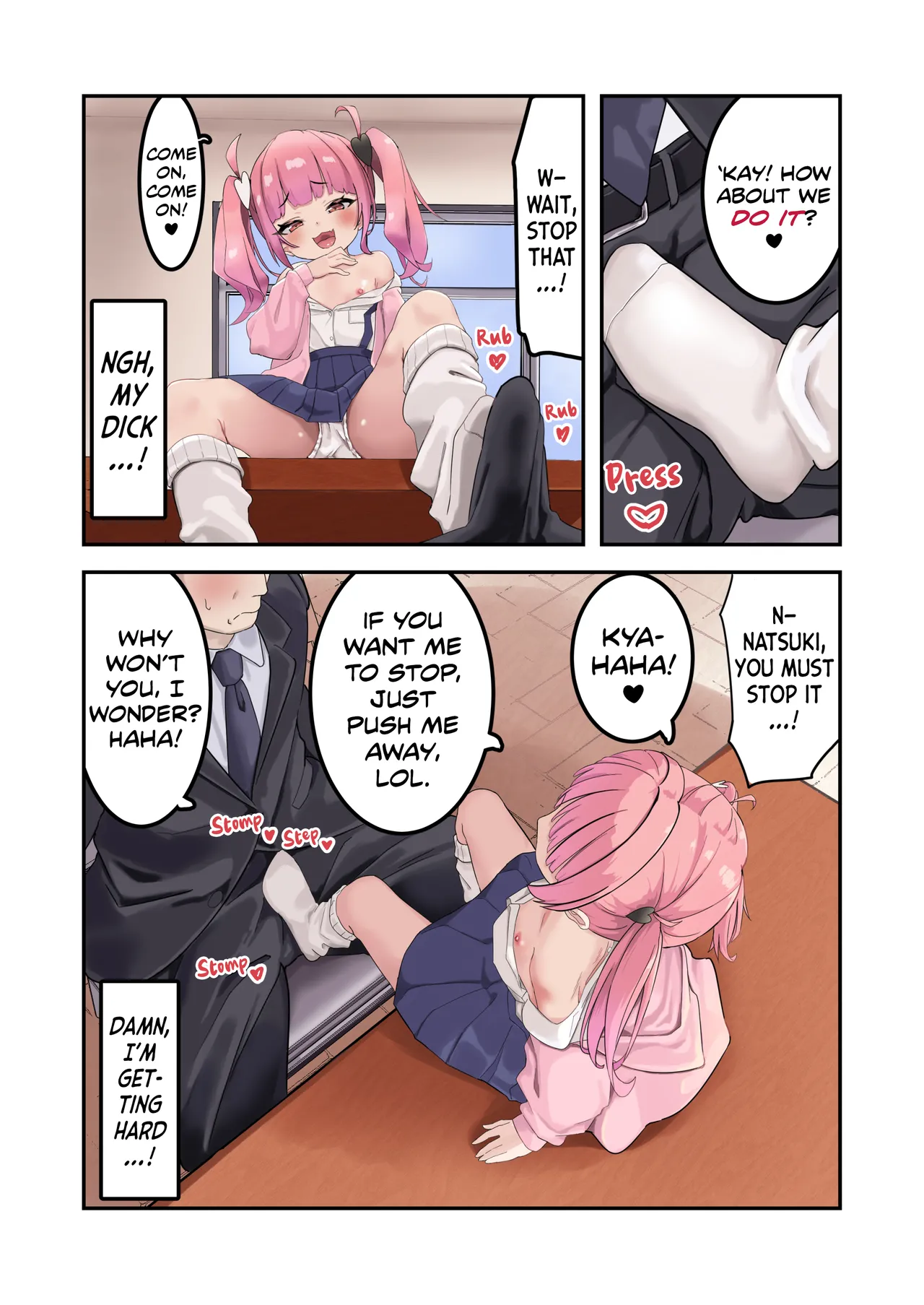 Kodopan Mesugaki wa Do-M Kyoushi o Wakarasetai | A Bratty Girl in Kiddy Panties Wants to Correct Her Masochist Teacher page 7 full