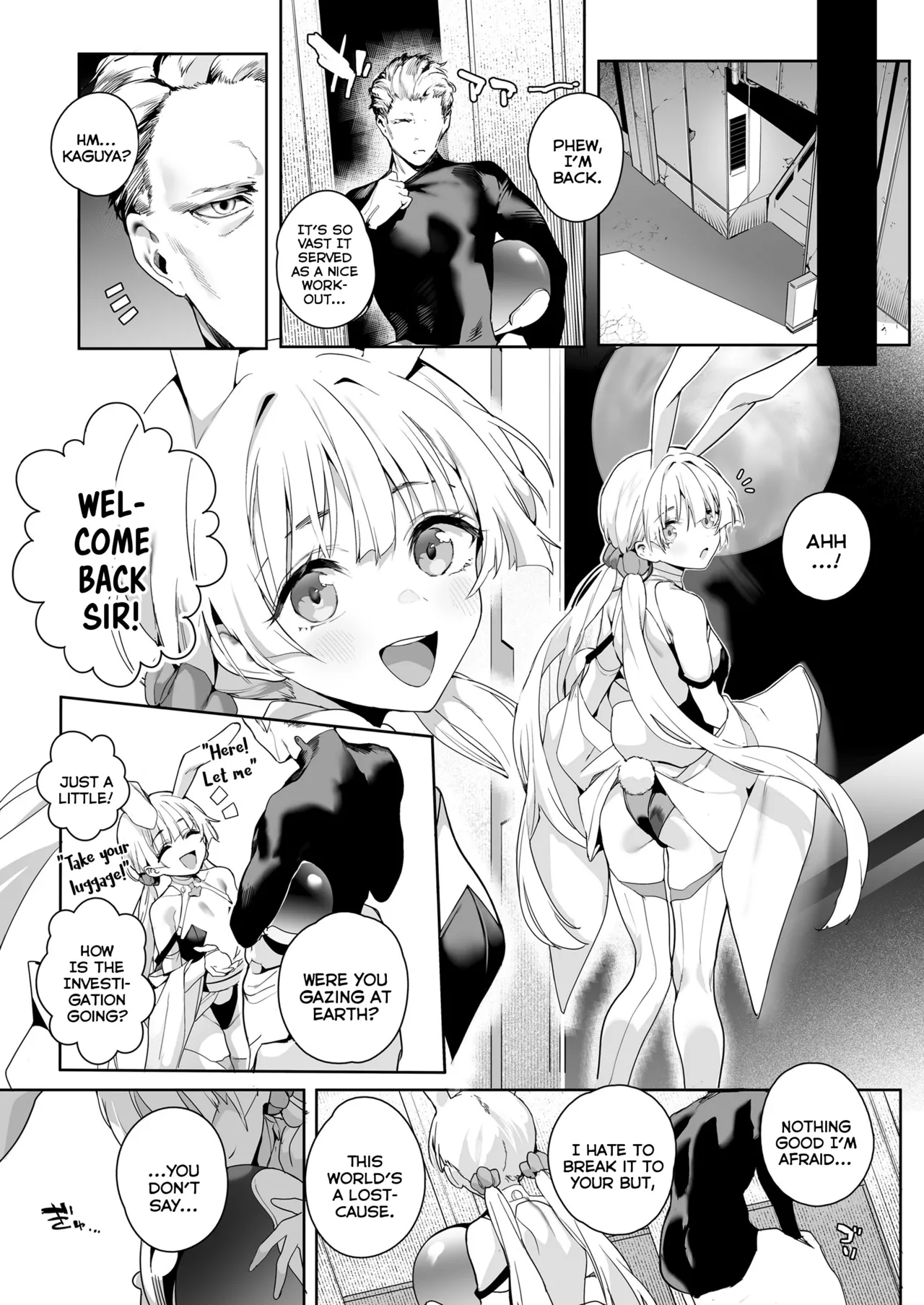 Tsuki no Ura de Aimashou | Let's Meet on the Dark Side of the Moon page 5 full