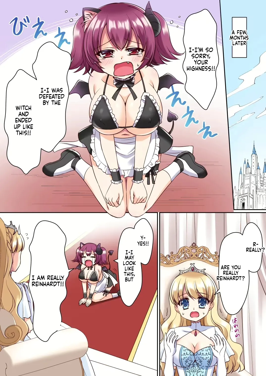 Shinjite Okuridashita Kishi-sama ga Yowayowa Bakunyuu Succubus ni Natte Kaettekuru nante... page 5 full