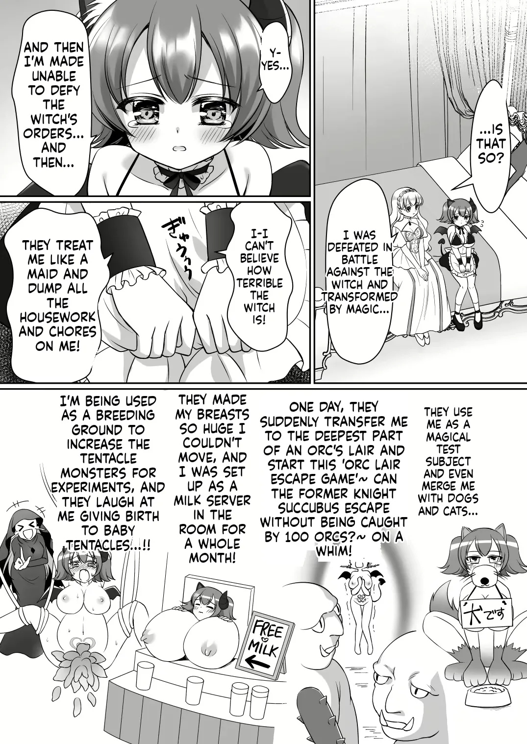 Shinjite Okuridashita Kishi-sama ga Yowayowa Bakunyuu Succubus ni Natte Kaettekuru nante... page 8 full