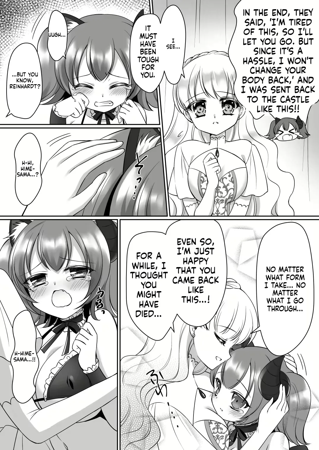 Shinjite Okuridashita Kishi-sama ga Yowayowa Bakunyuu Succubus ni Natte Kaettekuru nante... page 9 full