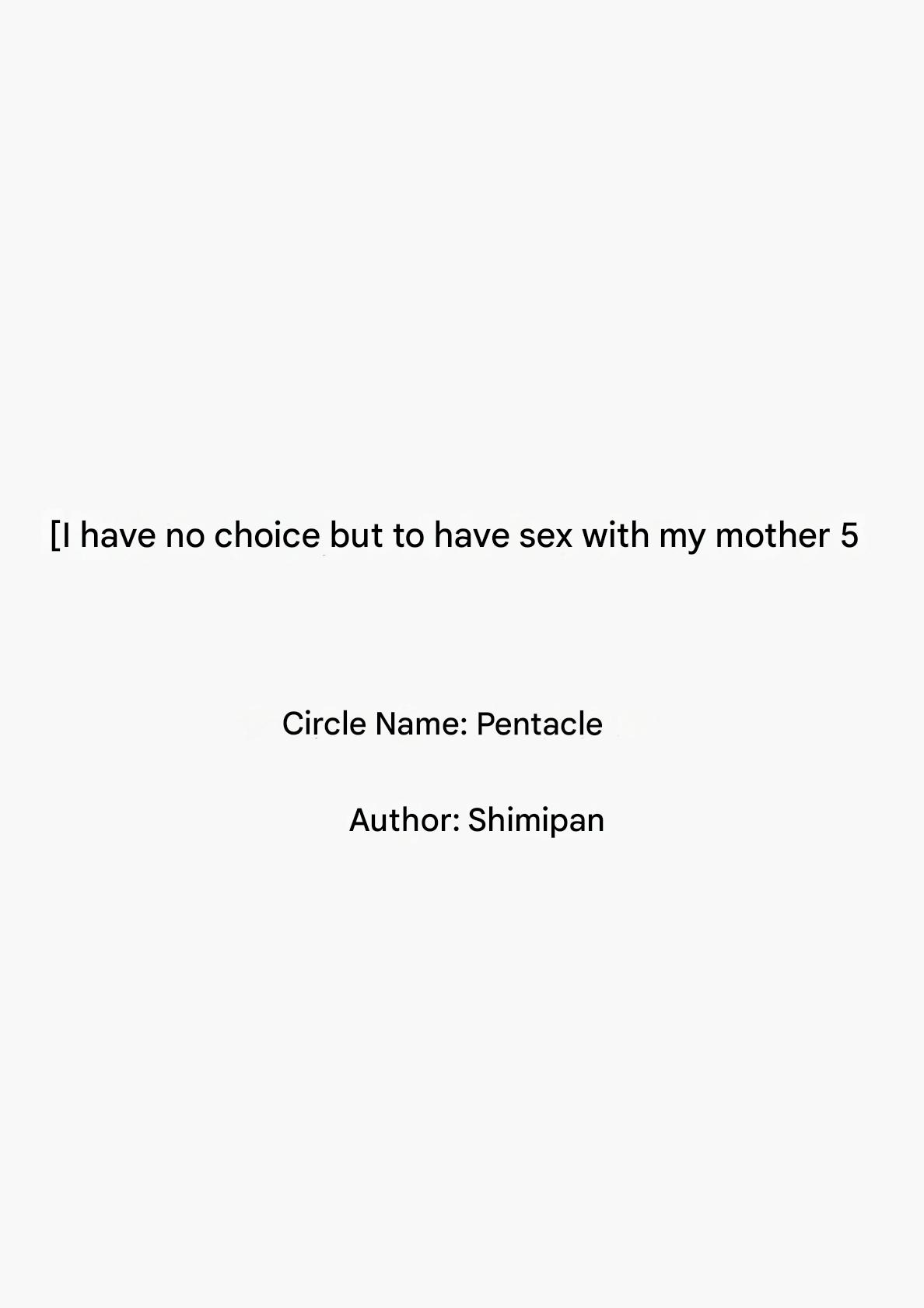 Shikatanaku Kaa-chan to Sex Shimasu 5 - I Have No Choice But to Sleep with My Mother 5 page 4 full