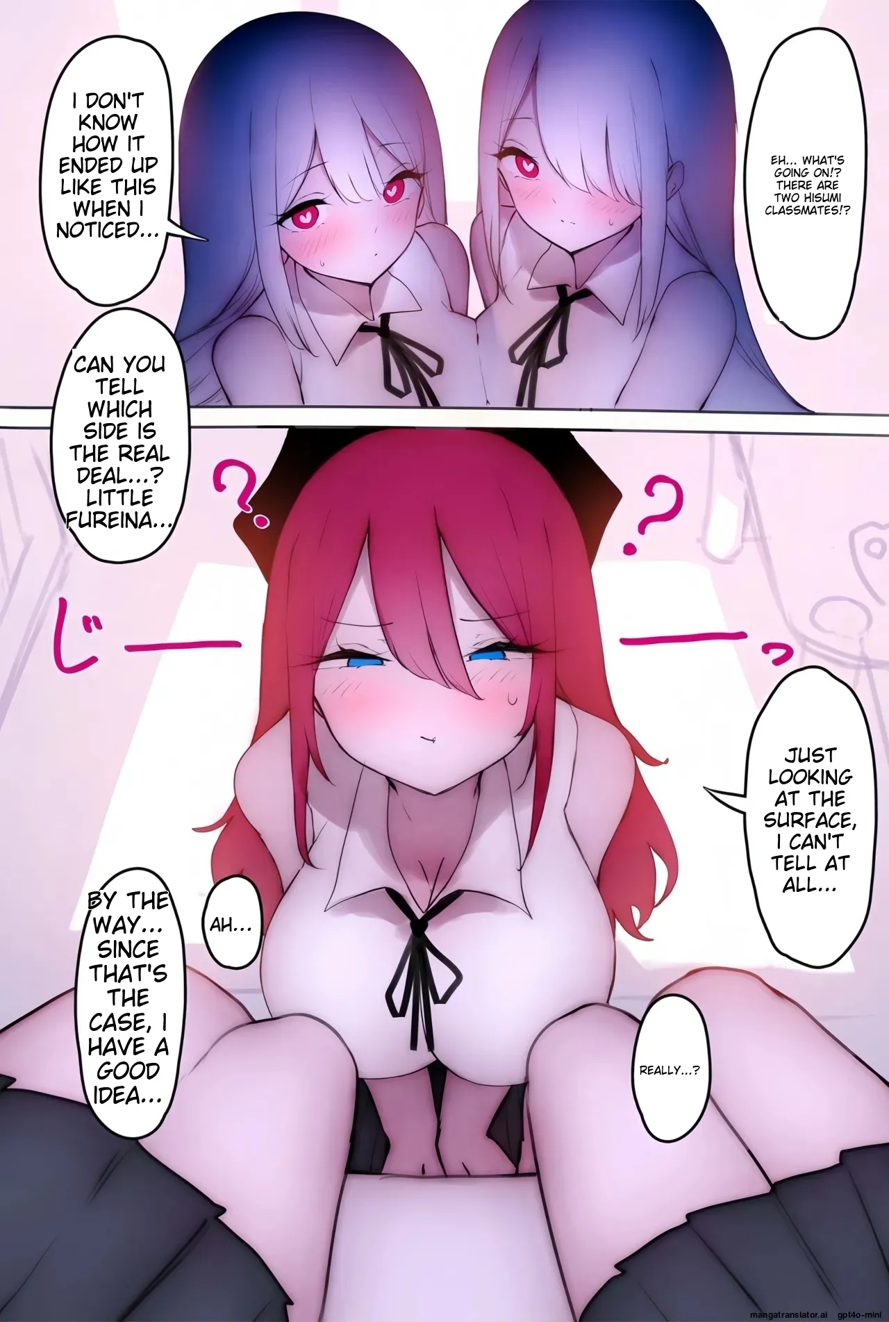 Futanari Ashi Feti no Tenshi to Akuma ga Ecchi suru Hanashi 2 page 3 full