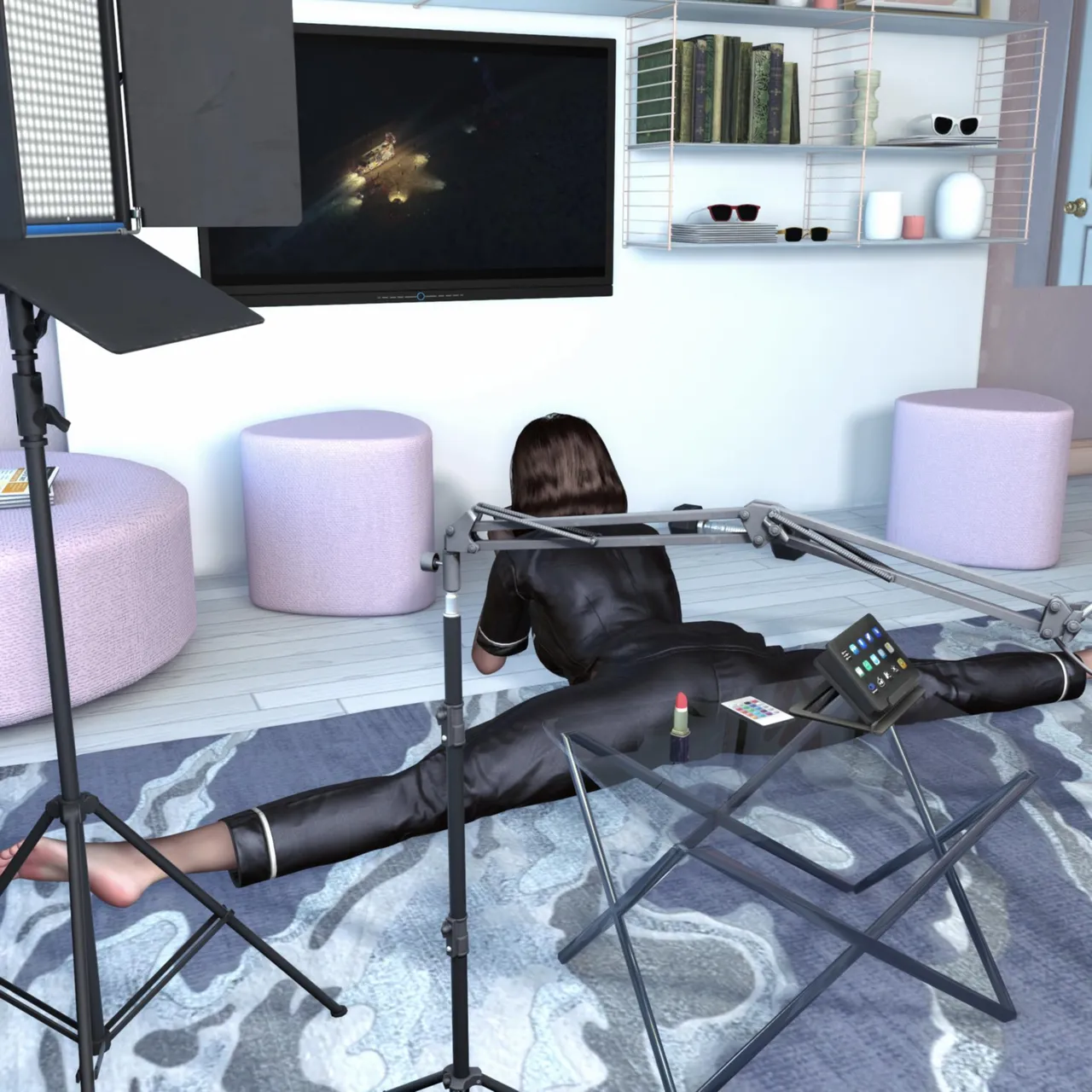 阿当作品 校花很忙5 楠楠篇 图稿 微重 page 2 full