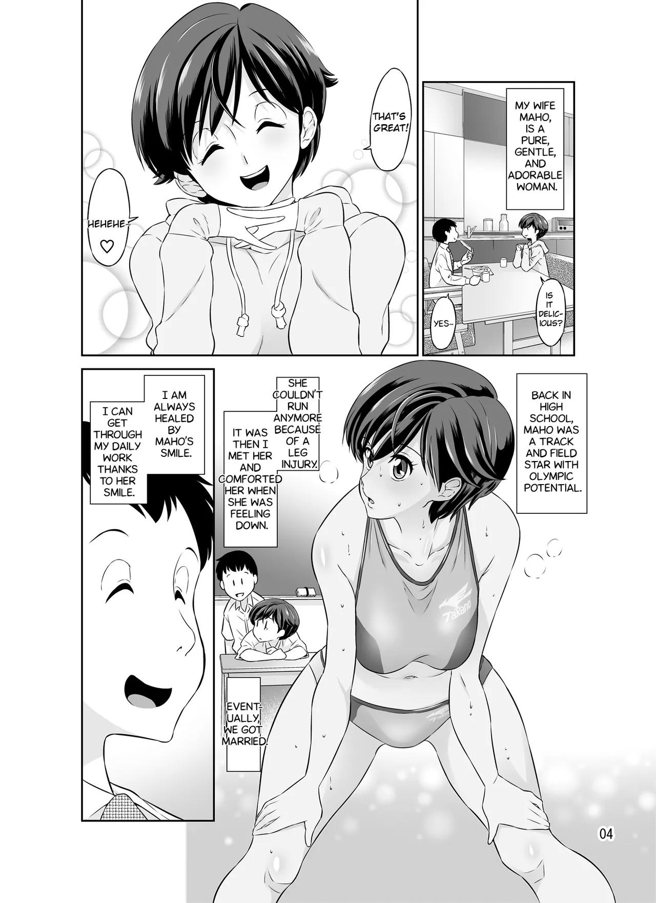 Hitozuma Maho-san no Netorare Video Letter | Married Woman Maho's Cuckold Video Letter page 4 full