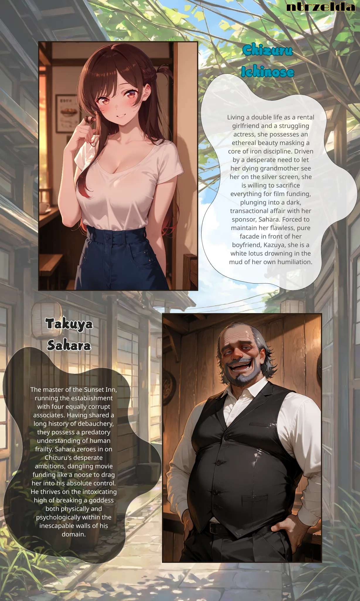 Sunset Inn Mizuhara｜That Night page 2 full