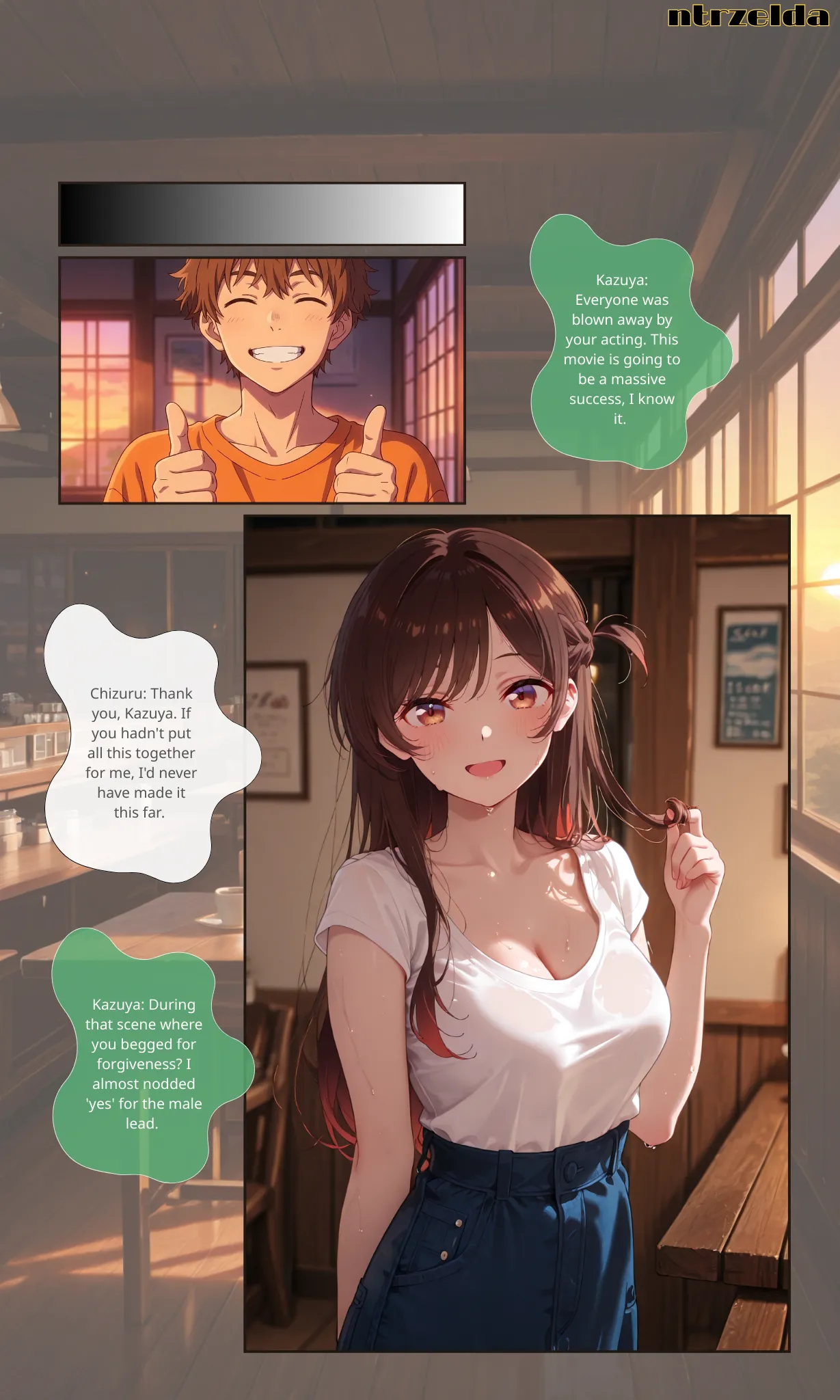 Sunset Inn Mizuhara｜That Night page 7 full