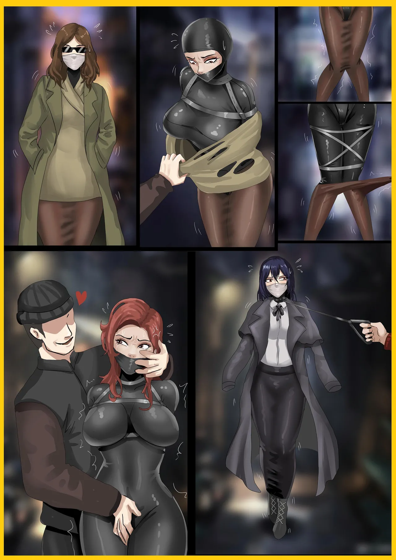 夜晚的奇怪女人 page 1 full