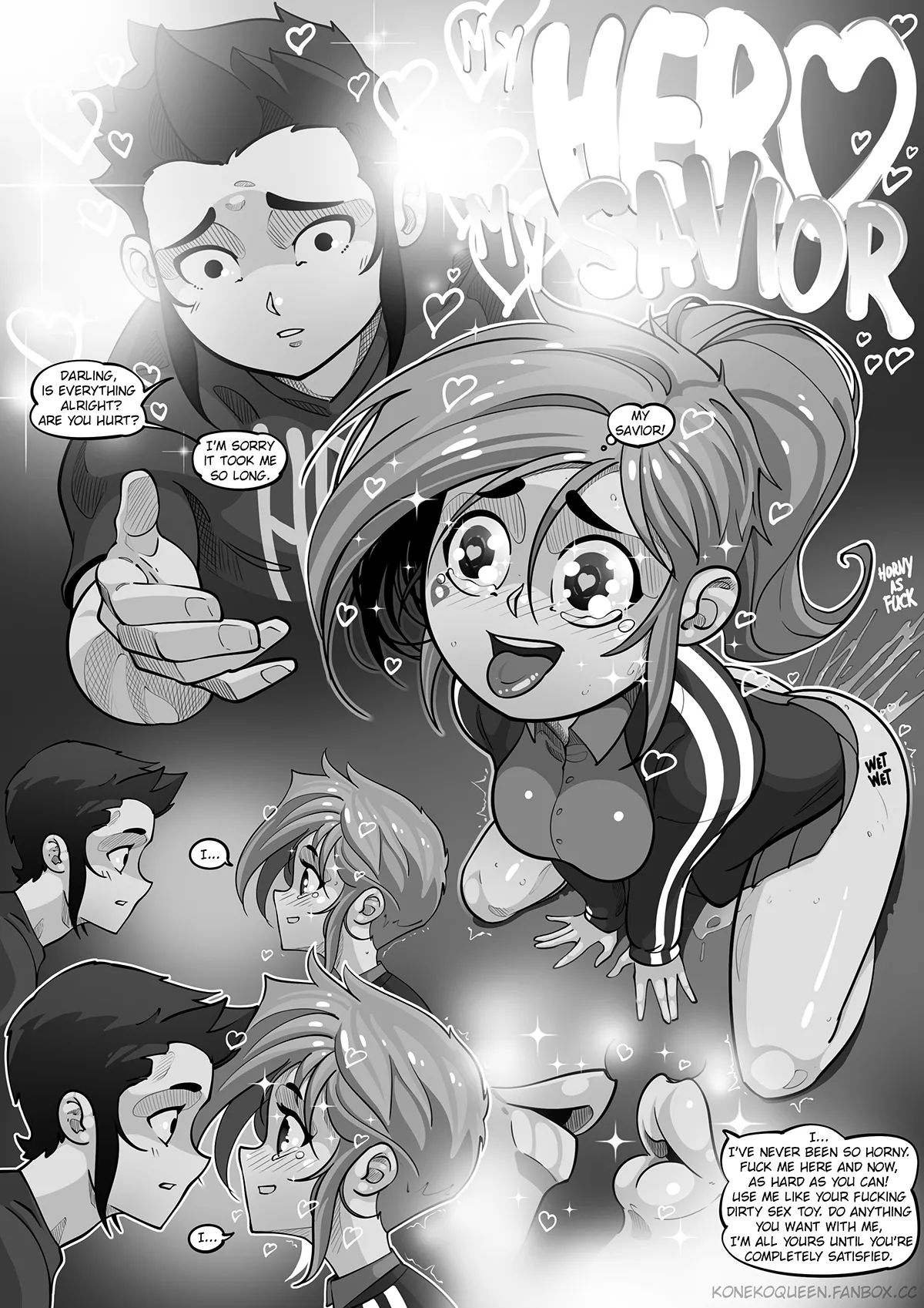 My Hero  finished page 9 full