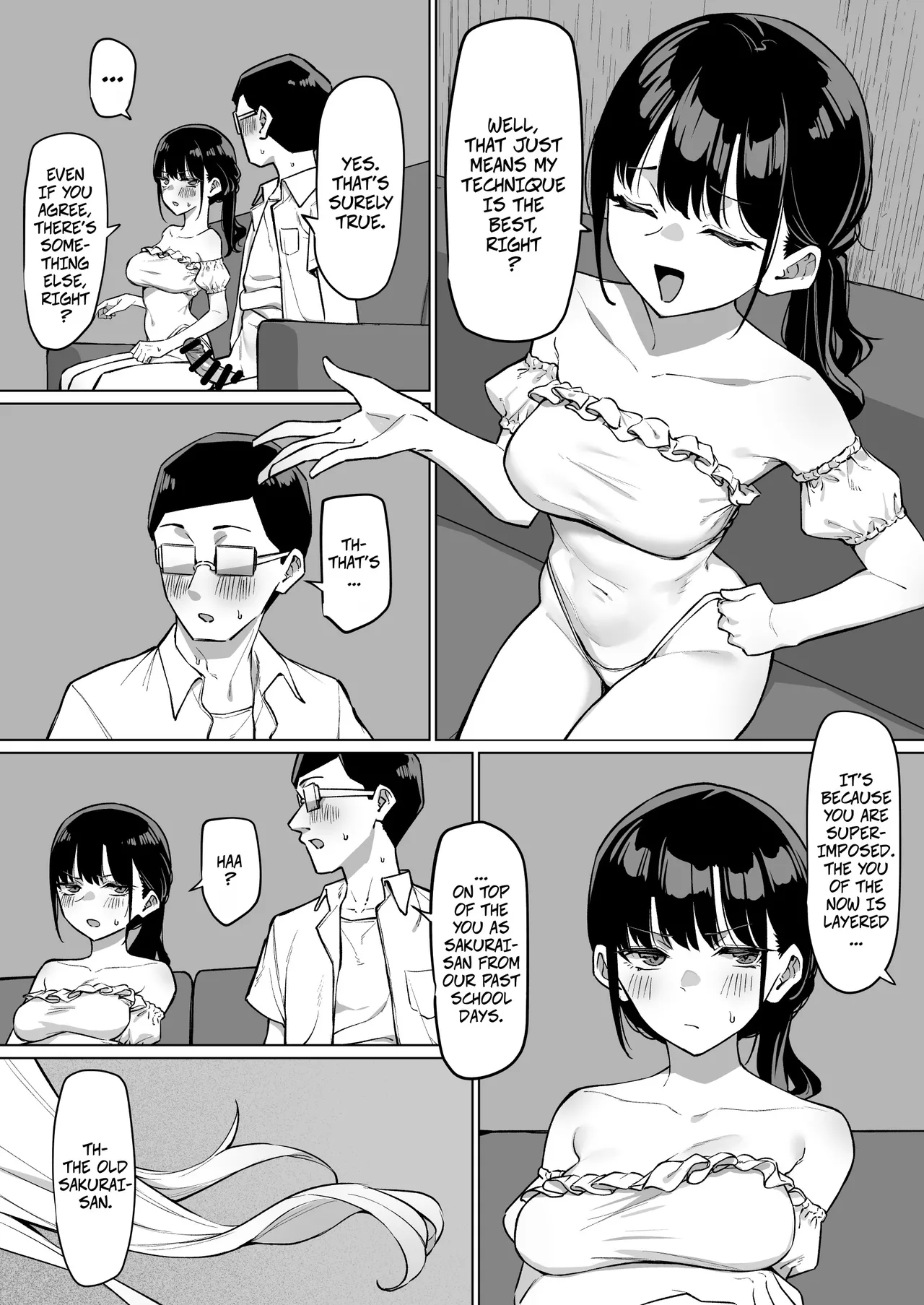 How I Met my Old Classmate at an Adult Service Place 7 - Ecchi na Omise ni Ittara, Mukashi no Doukyuusei ga Ita Hanashi Sono 7 page 2 full