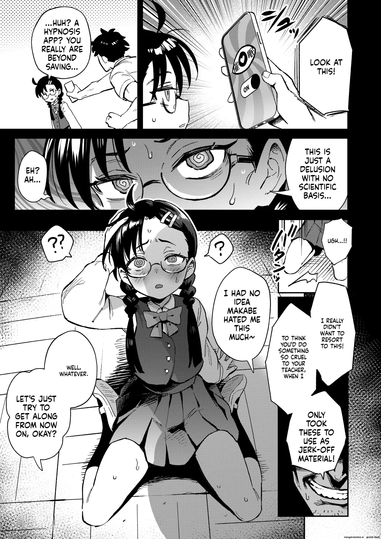 H ga Kirai na Iinchou ga Saimin Choukyou Sarete Mesu ni Sareru page 9 full