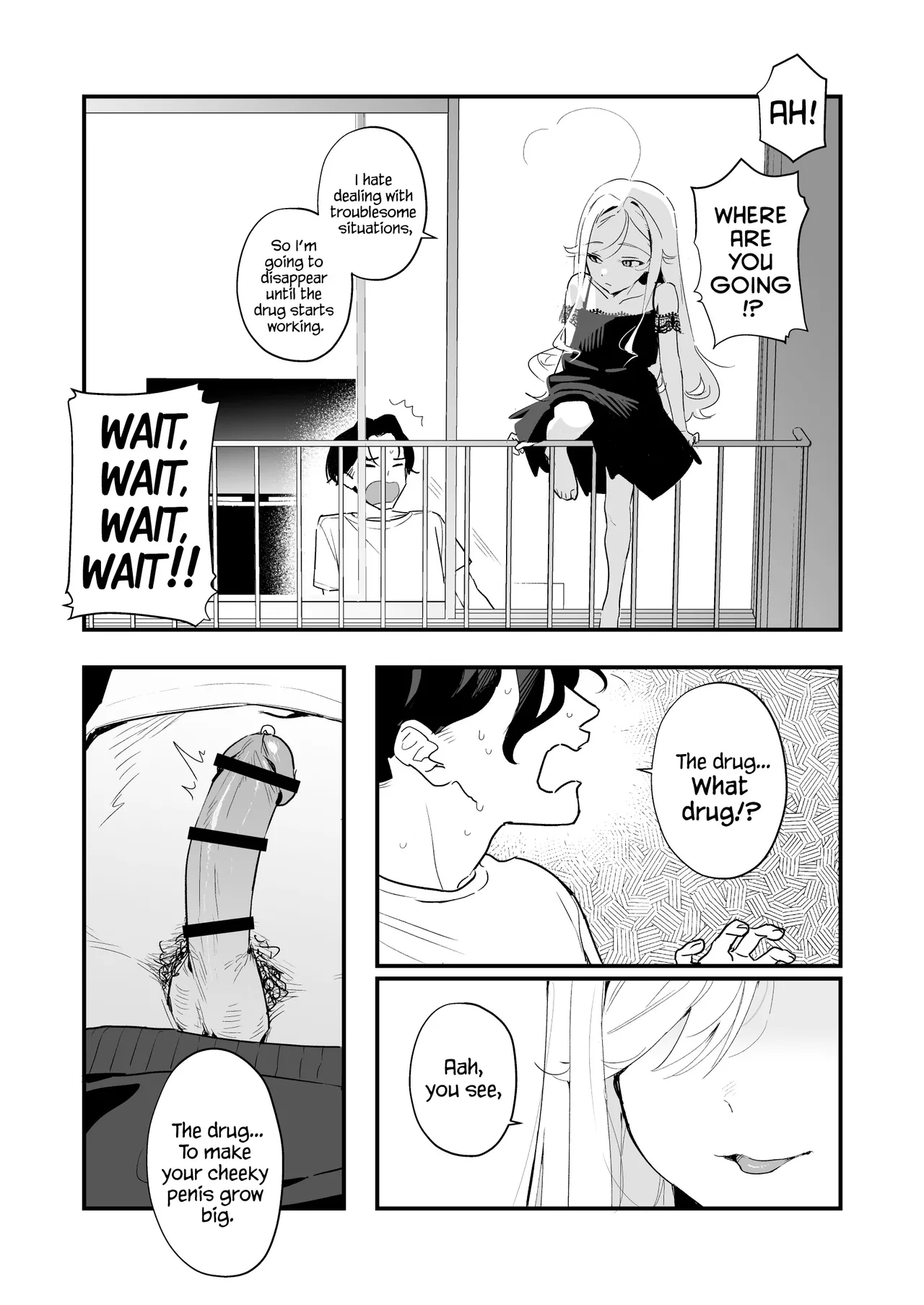 C-sama, please make me cum. page 5 full