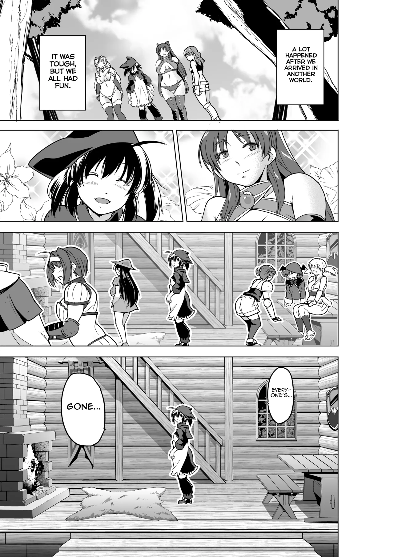 Dungeon Travelers 29 - Their Secret - Bad End 3 page 3 full