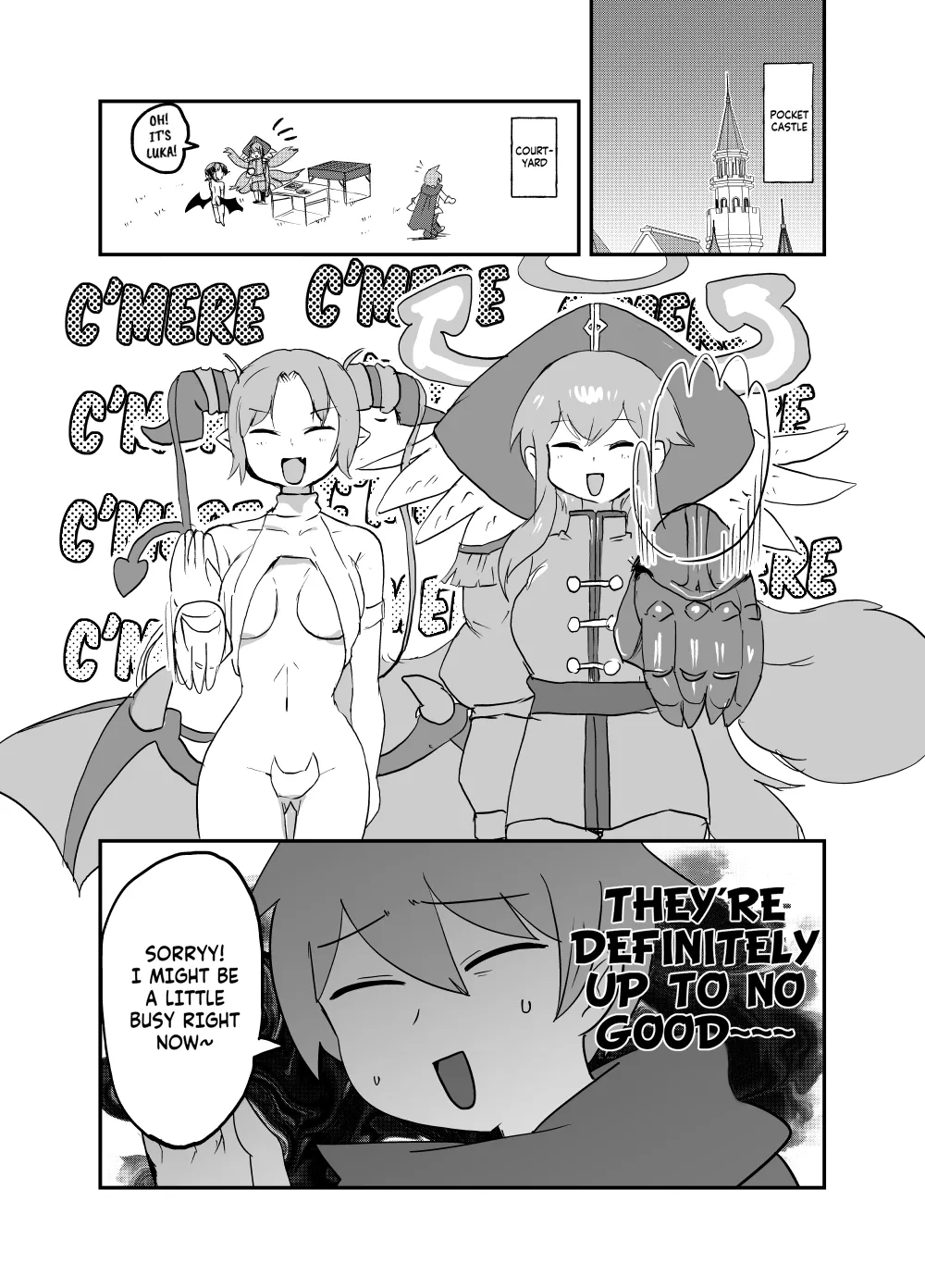 Monster Girl Quest! 4-Koma & Erotic Manga Theater: Spoiler Edition 2 page 3 full