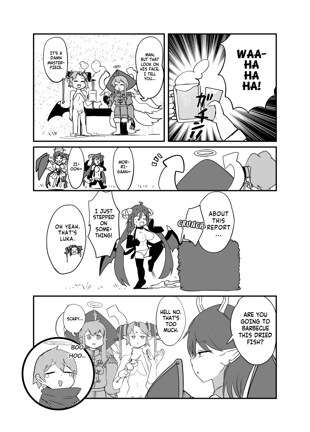 Monster Girl Quest! 4-Koma & Erotic Manga Theater: Spoiler Edition 2 page 8 full