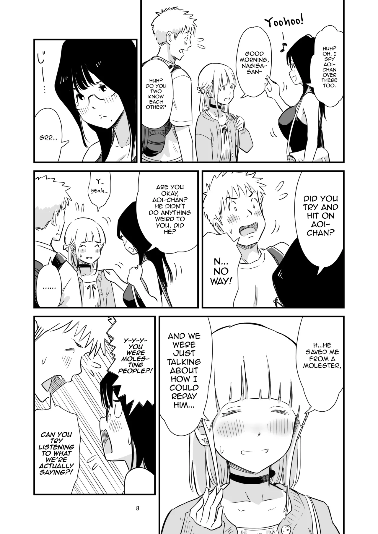 Goissho ni Otokonoko wa Ikaga desu ka page 8 full