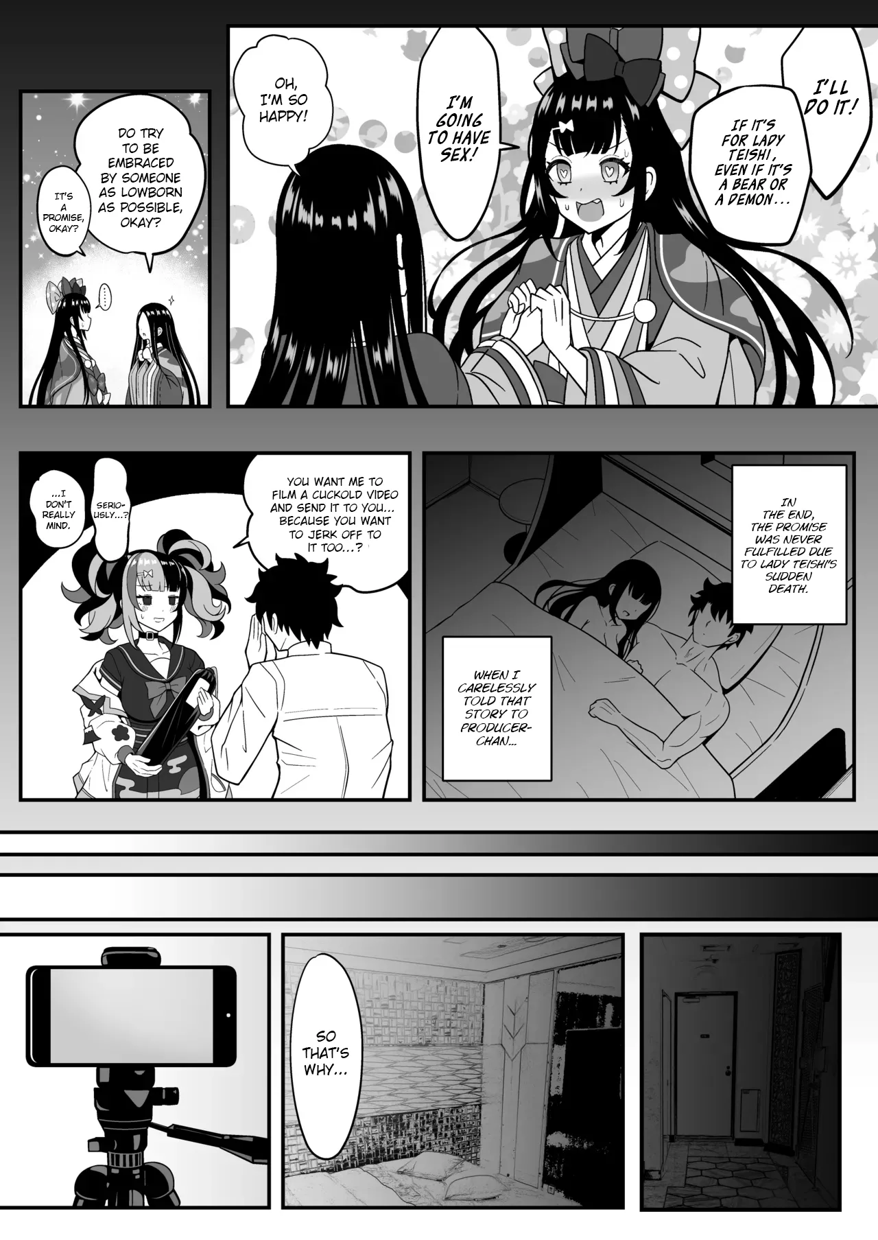 Suizoki Nagiko-san ga Toshishita Joushi to Master no Netorase Shumi ni Tsukiau Hon page 7 full