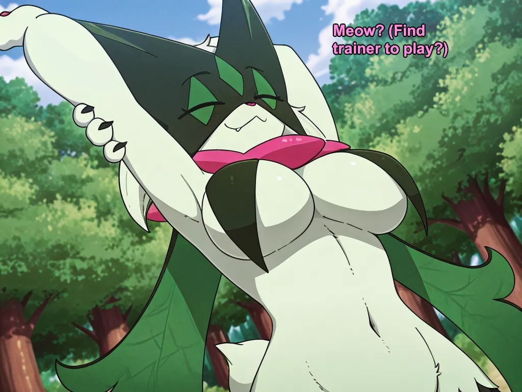 Meowscarada bored in forest page 2 full