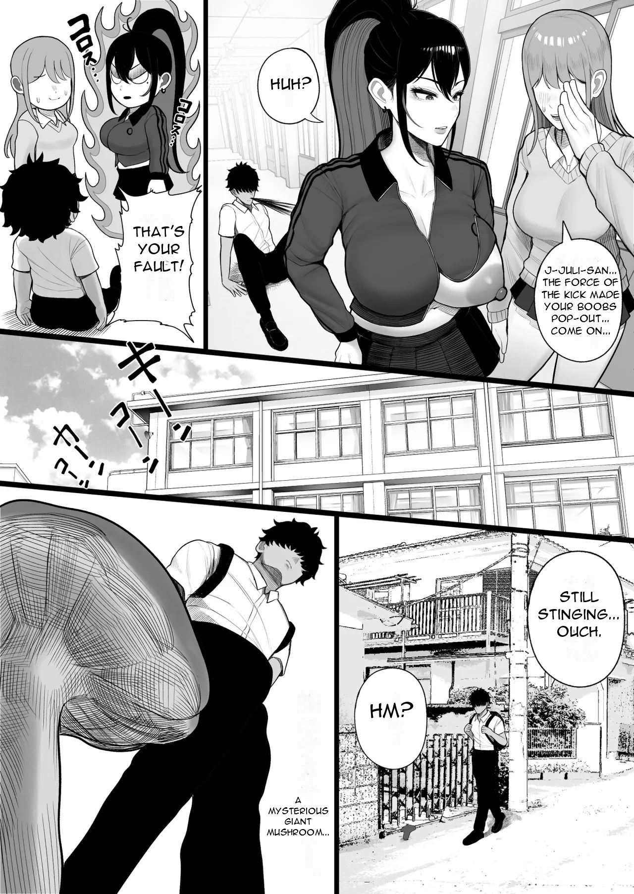 Sousa-kei Kinoko de Bakunyuu Yankee Get - I Got A Busty Delinquent Girl Using A Control-Type Mushroom page 8 full