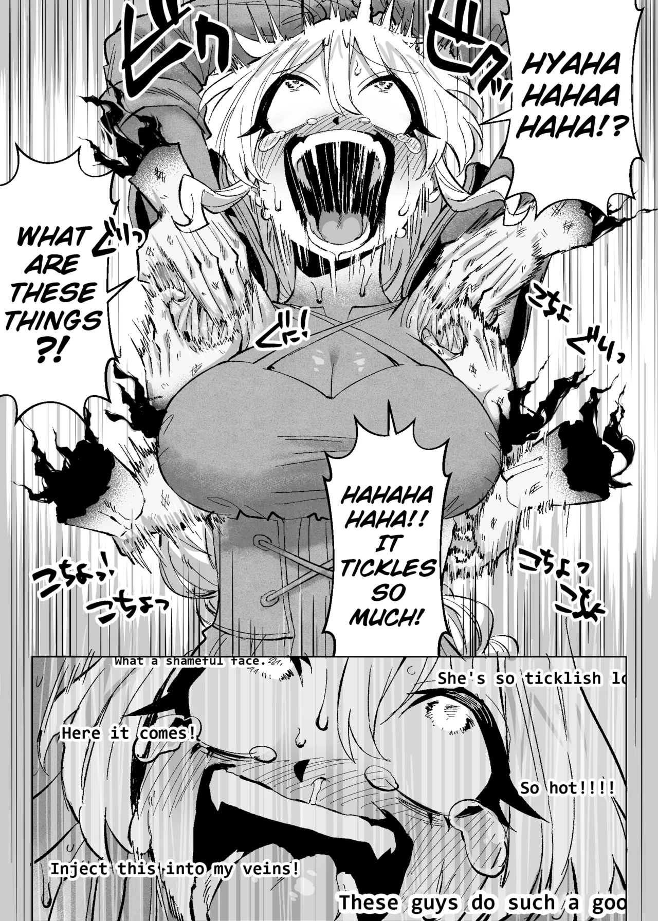 Medusa's Tickling Live Stream ~Three Adventurers Tickled to Death~ page 10 full