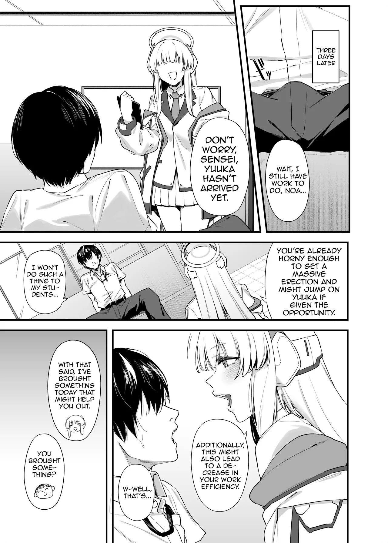 Sensei OJikan Itadakimasu Ne | I'll be taking a moment of your time, Sensei. page 8 full