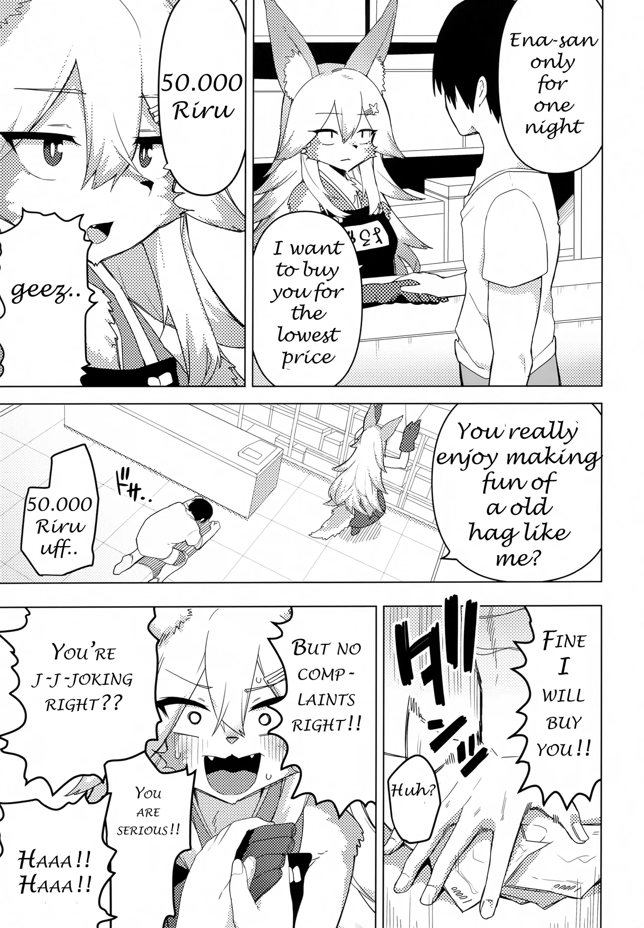 Ena is 500 years old and in heat page 4 full