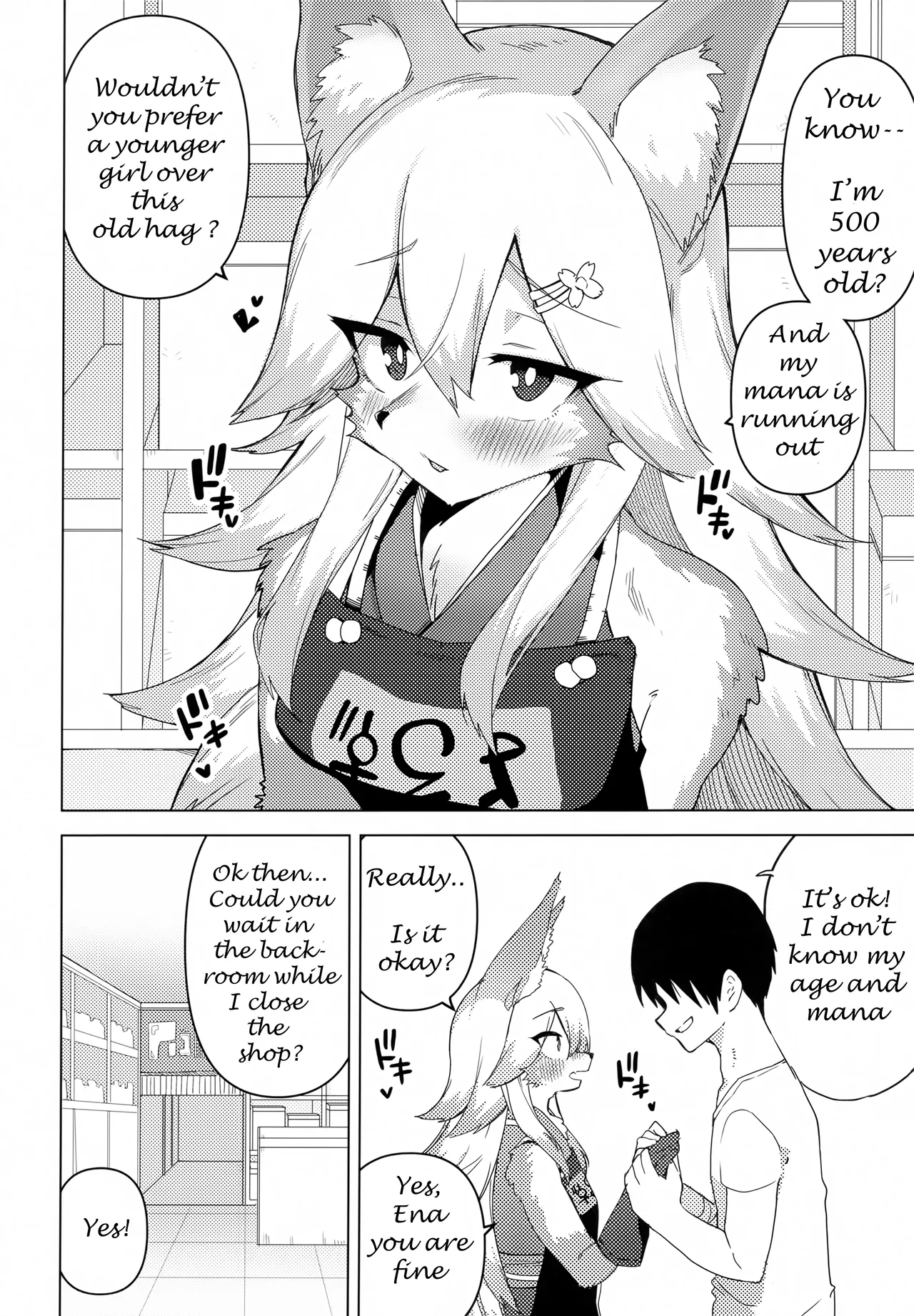 Ena is 500 years old and in heat page 5 full