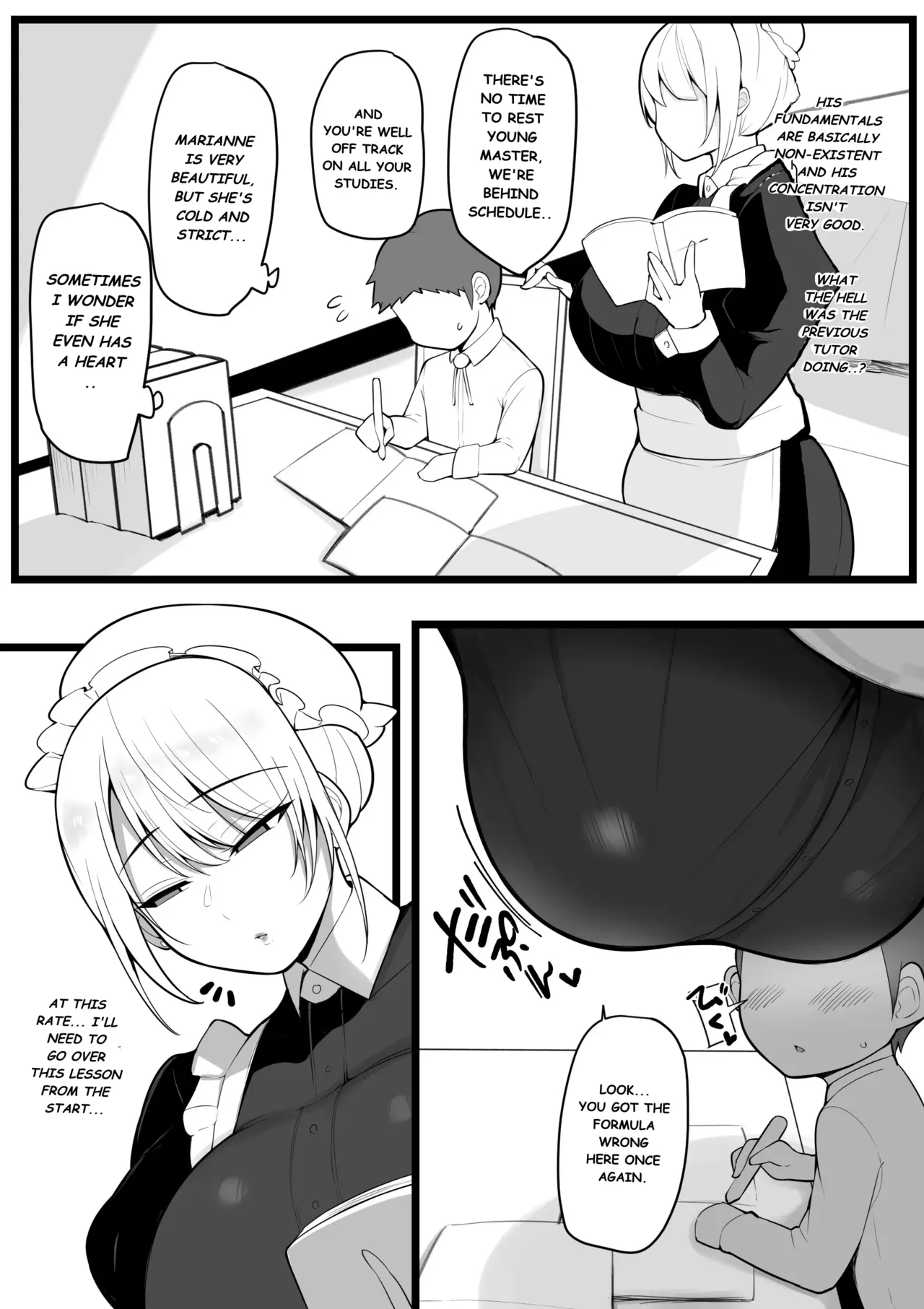 There's No Way Someone Like Me Could Fall for a Failed Young Master Who's Only Merit is Having an Impressive Dick! page 3 full